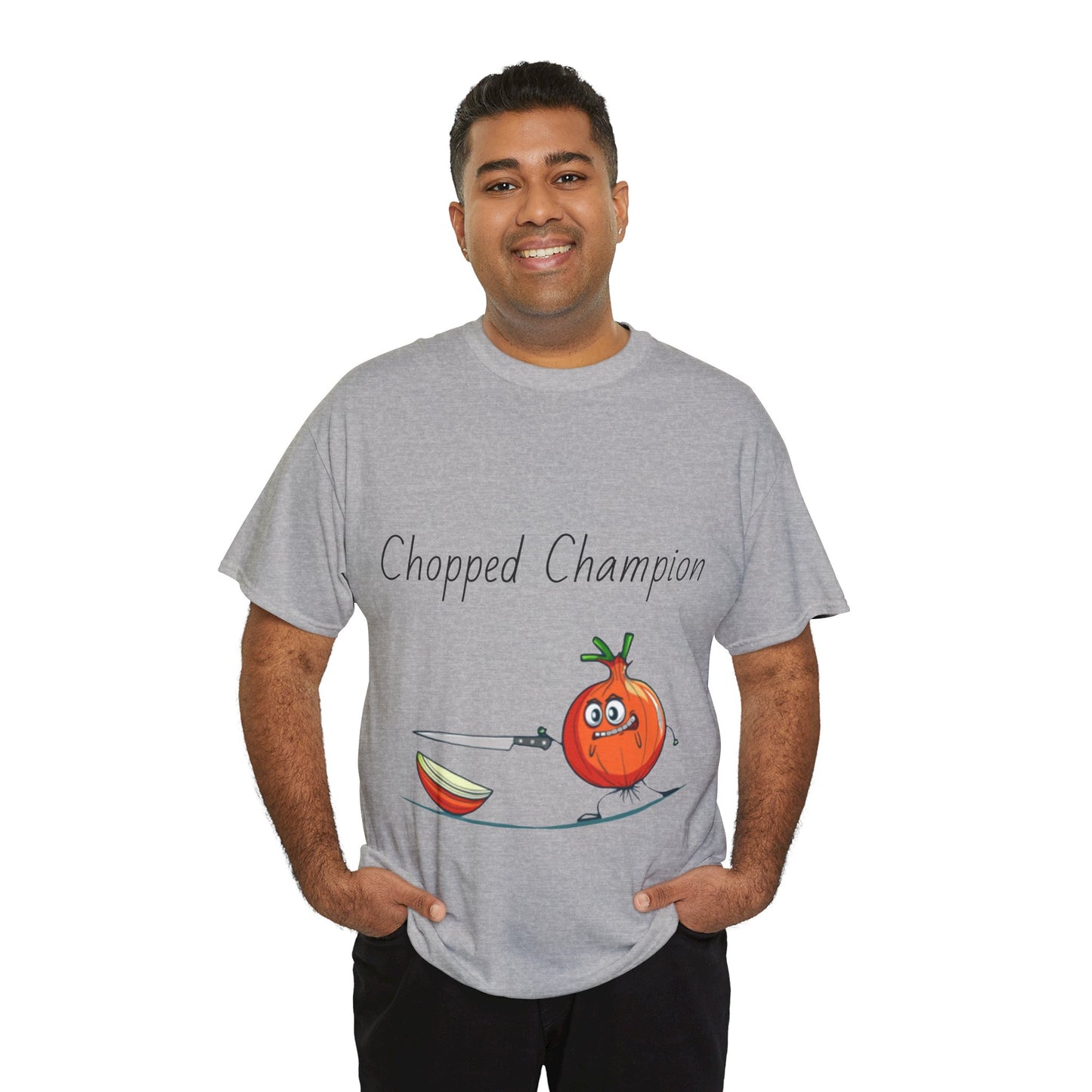 Chopped Champion Unisex Heavy Cotton Tee