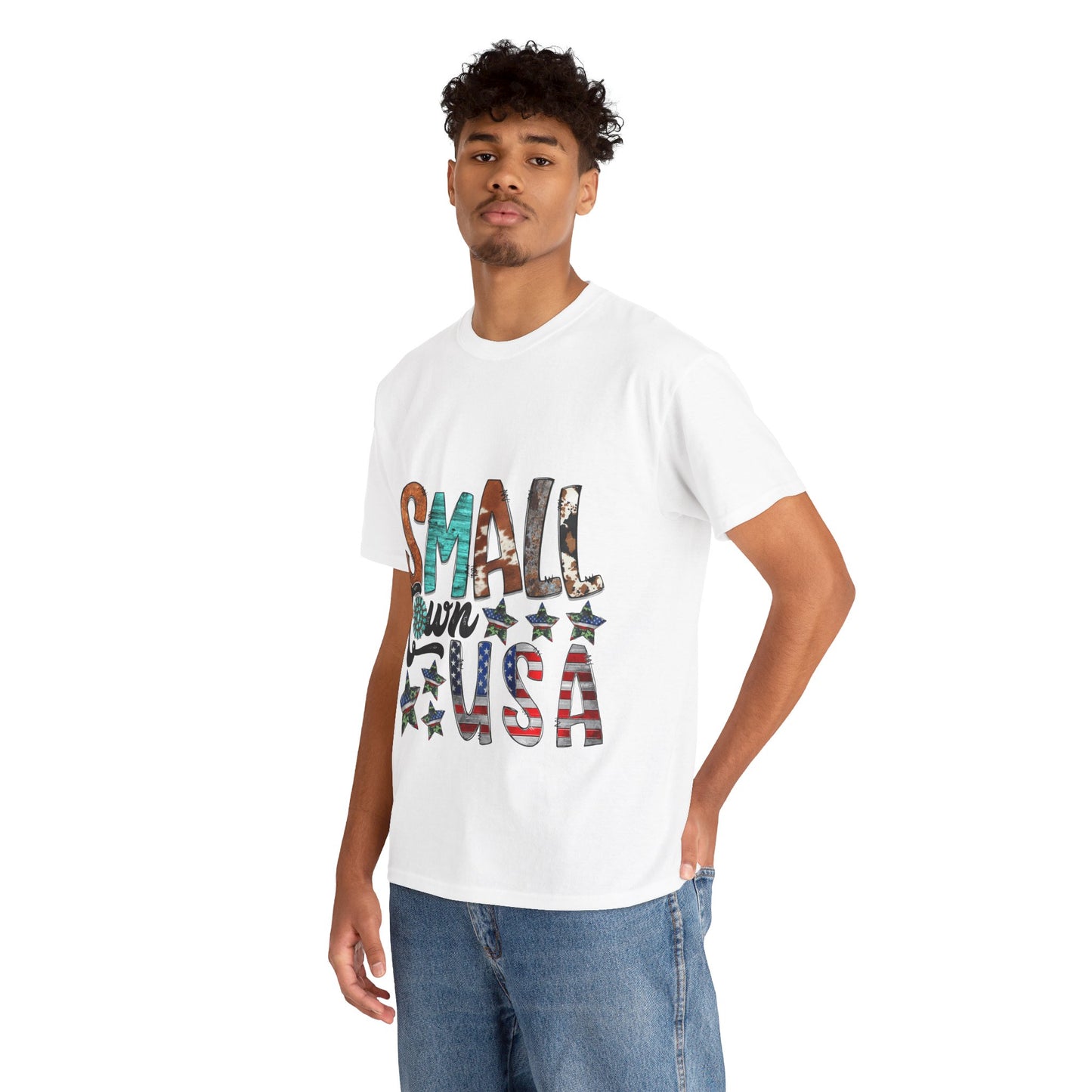 Small Town USA Unisex Heavy Cotton Tee