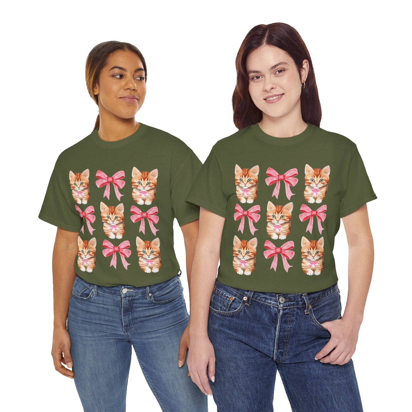 Cat Coquette Unisex Heavy Cotton Tee