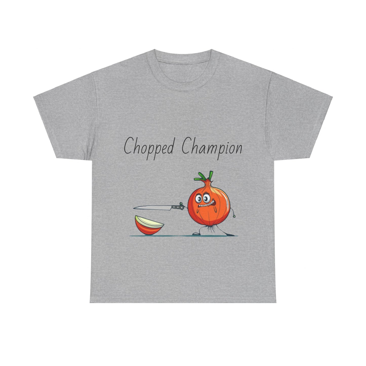 Chopped Champion Unisex Heavy Cotton Tee