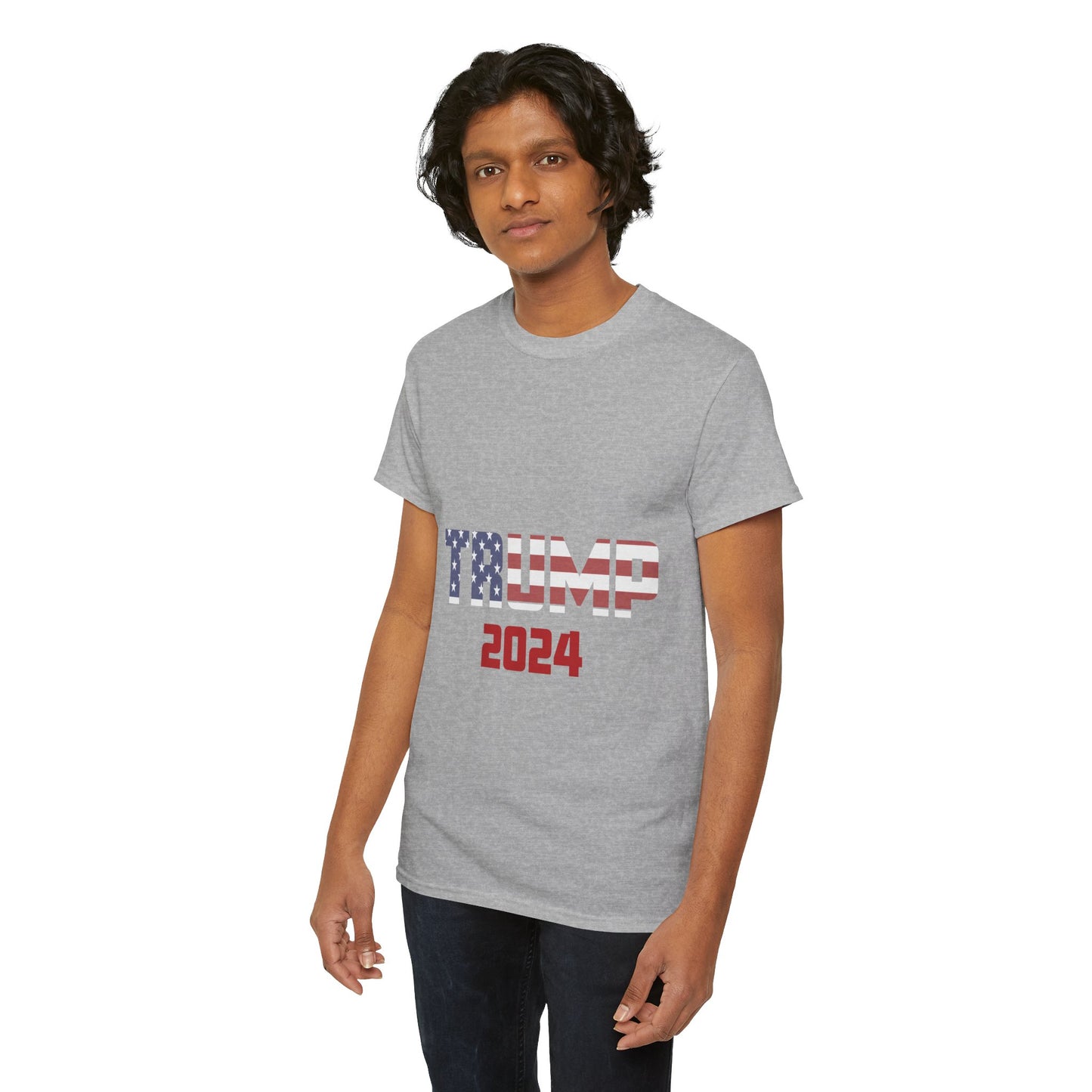 Trump 2024 B Unisex Heavy Cotton Tee