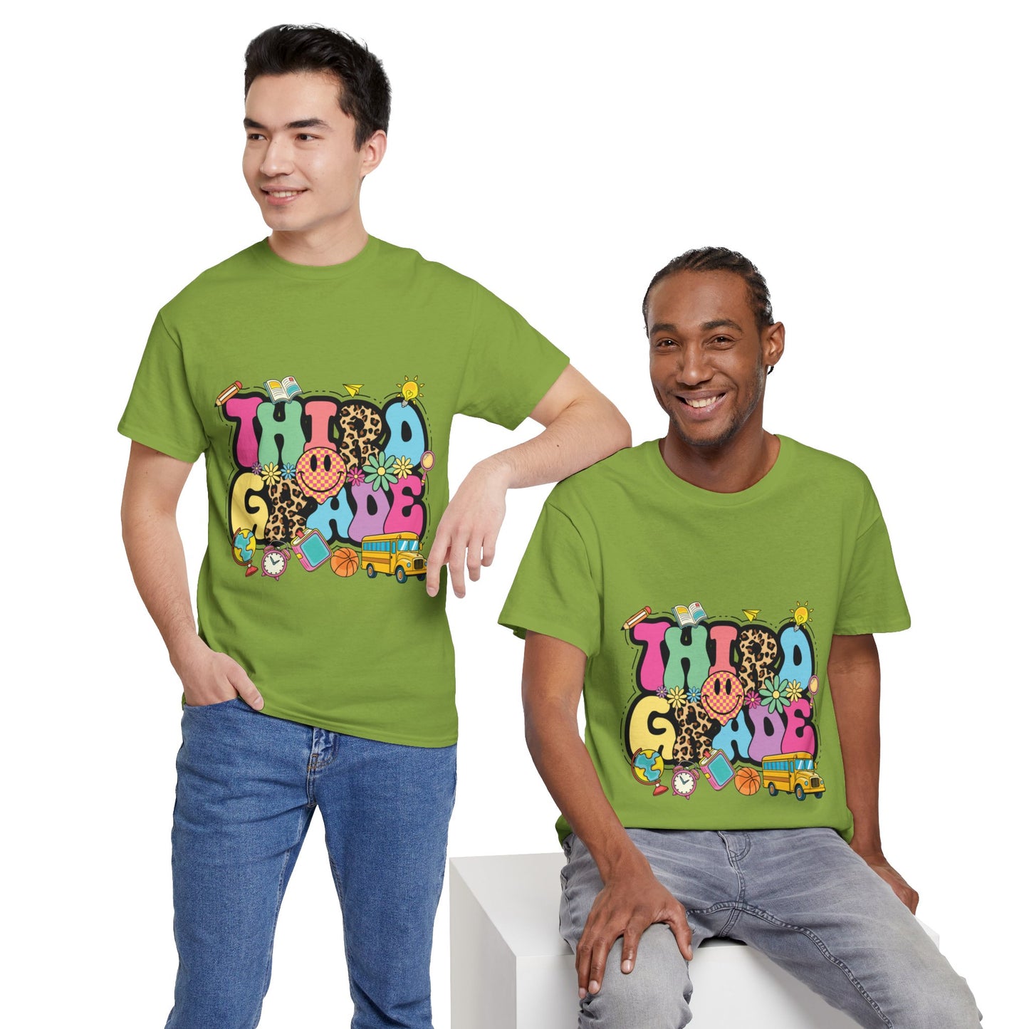 Third Grade Unisex Heavy Cotton Tee