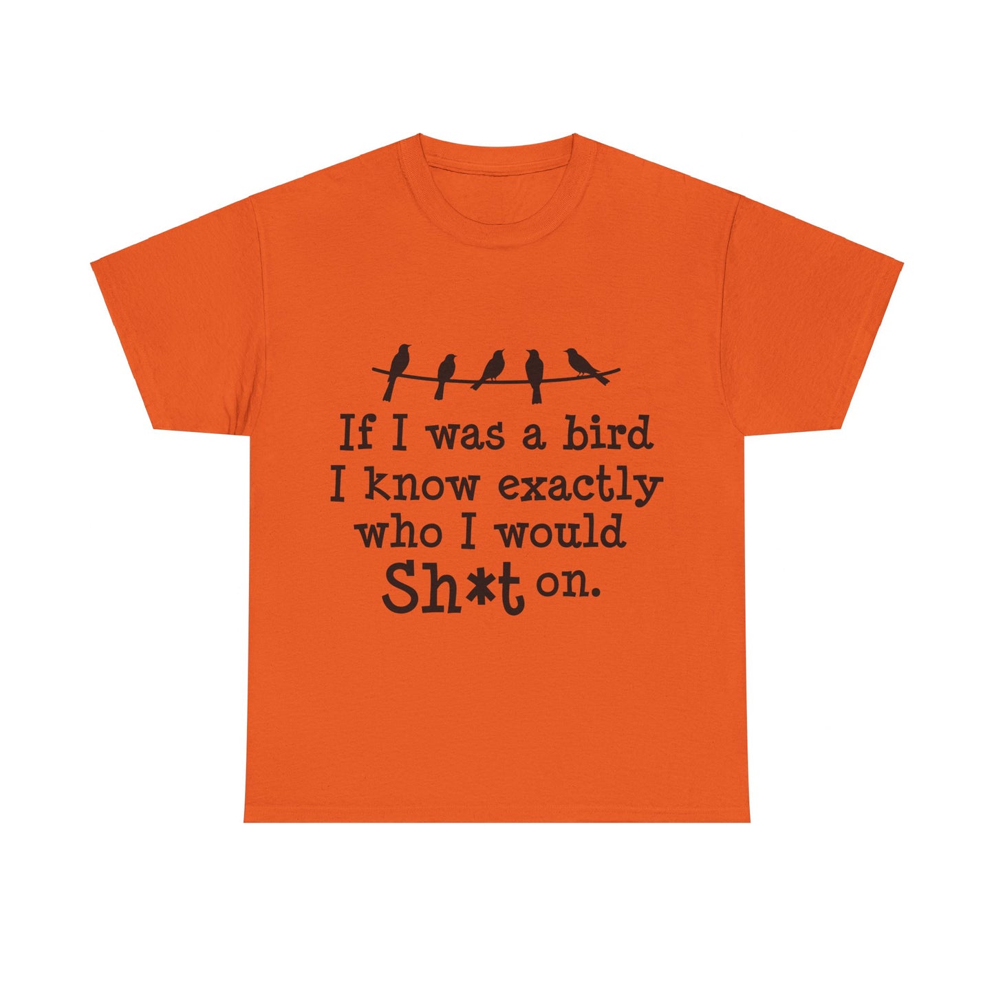 If I Were A Bird Unisex Heavy Cotton Tee