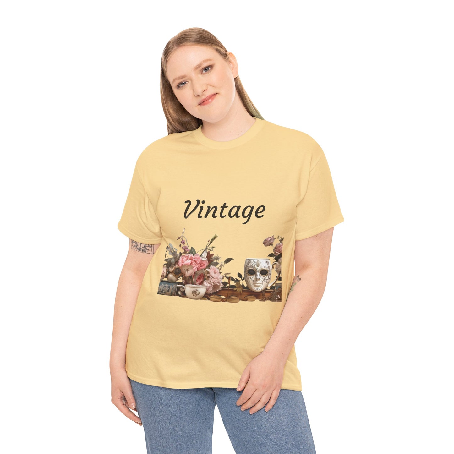 Vintage Unisex Heavy Cotton Tee