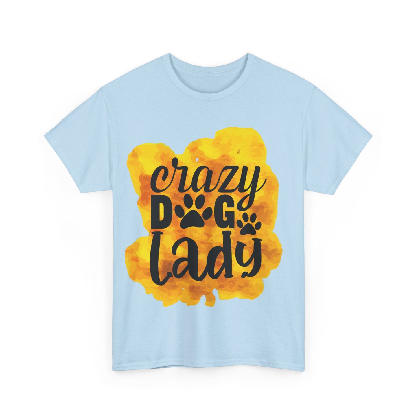 Crazy Dog Lady Unisex Heavy Cotton Tee