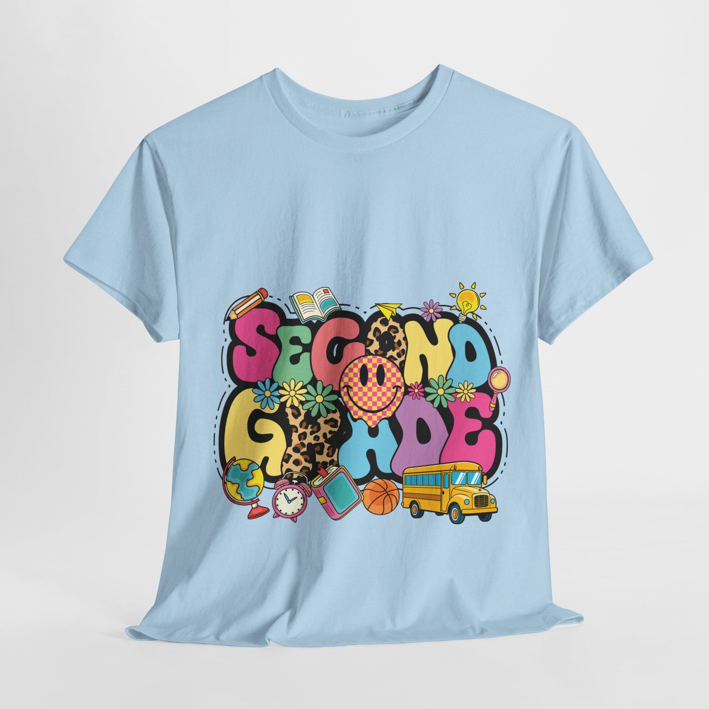 Second Grade Unisex Heavy Cotton Tee