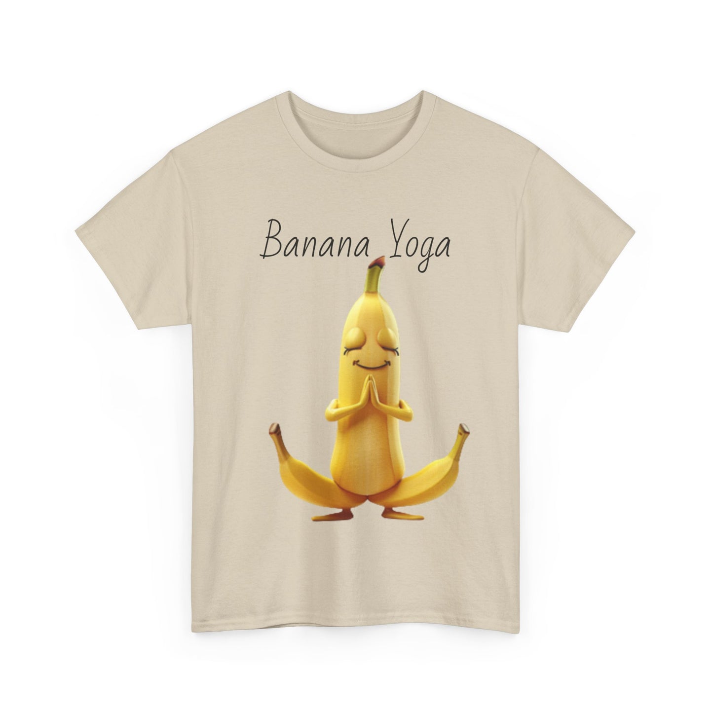 Banana Yoga Unisex Heavy Cotton Tee