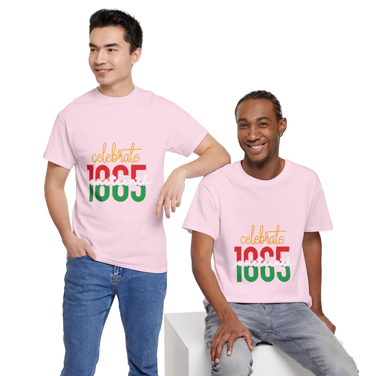 Celebrate Juneteenth Unisex Heavy Cotton Tee