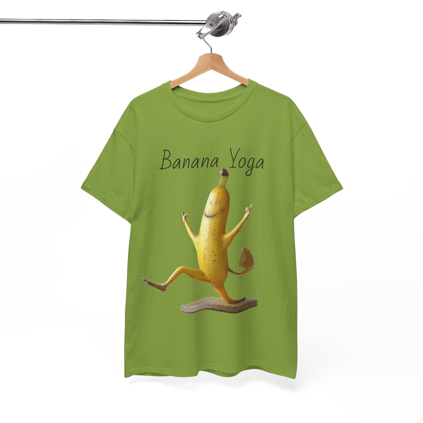 Banana Yoga2 Unisex Heavy Cotton Tee