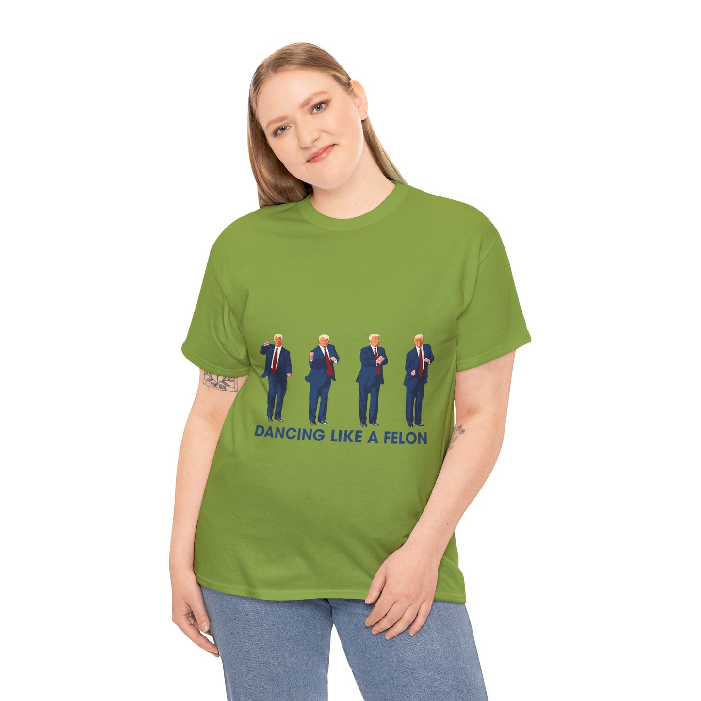 Dancing Like A Felon Unisex Heavy Cotton Tee