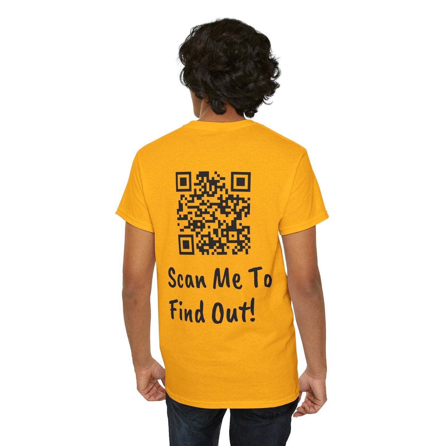 QR Code Unisex Heavy Cotton Tee