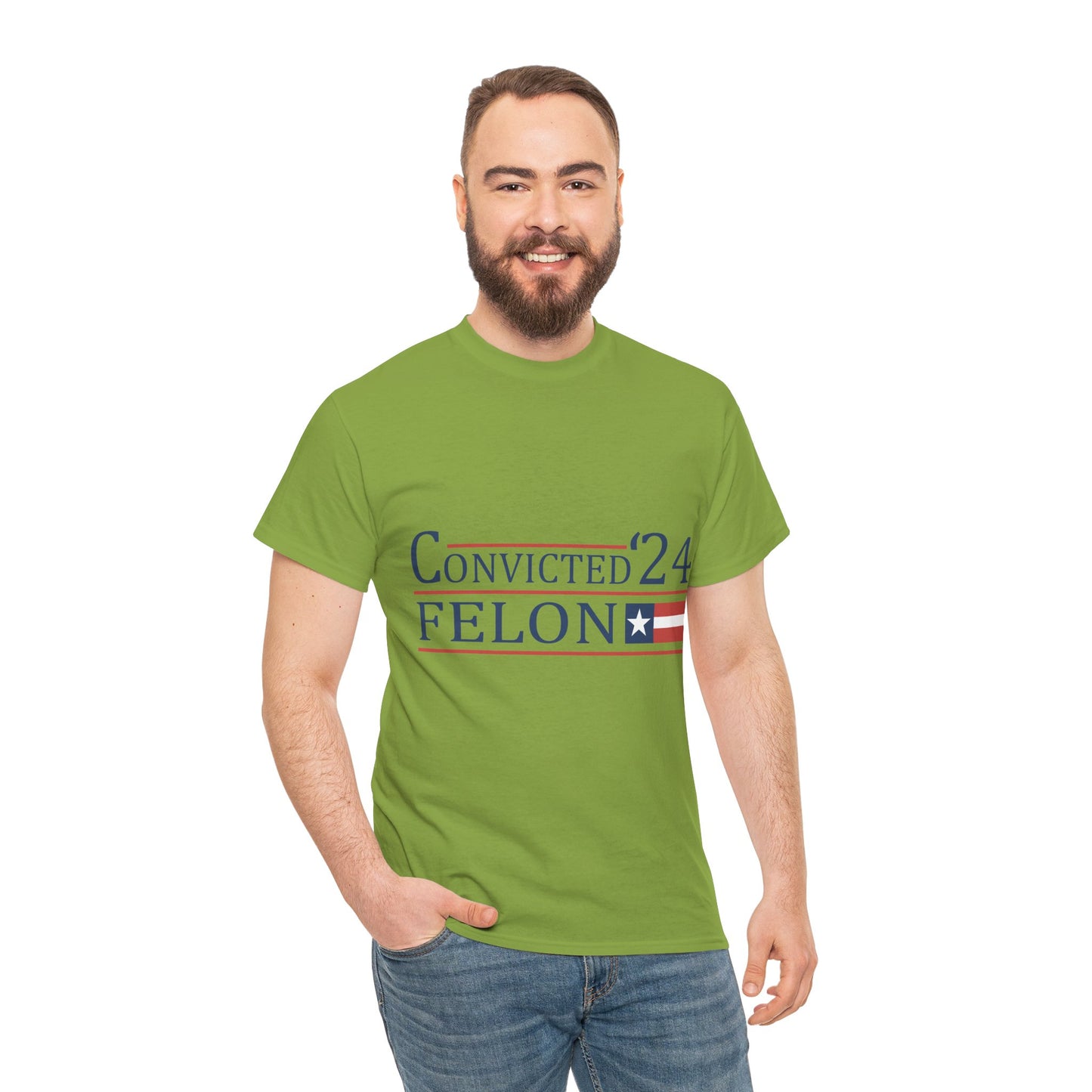 Convicted Felon Unisex Heavy Cotton Tee