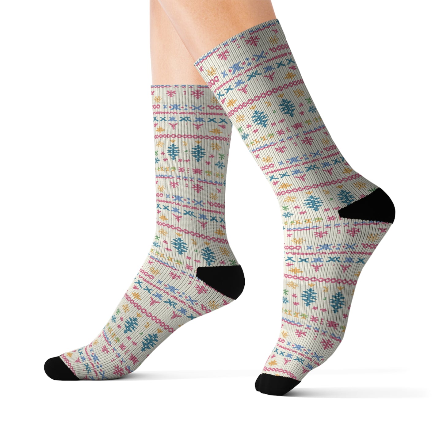 Ugly Sweater Collection 4 Sublimation Socks