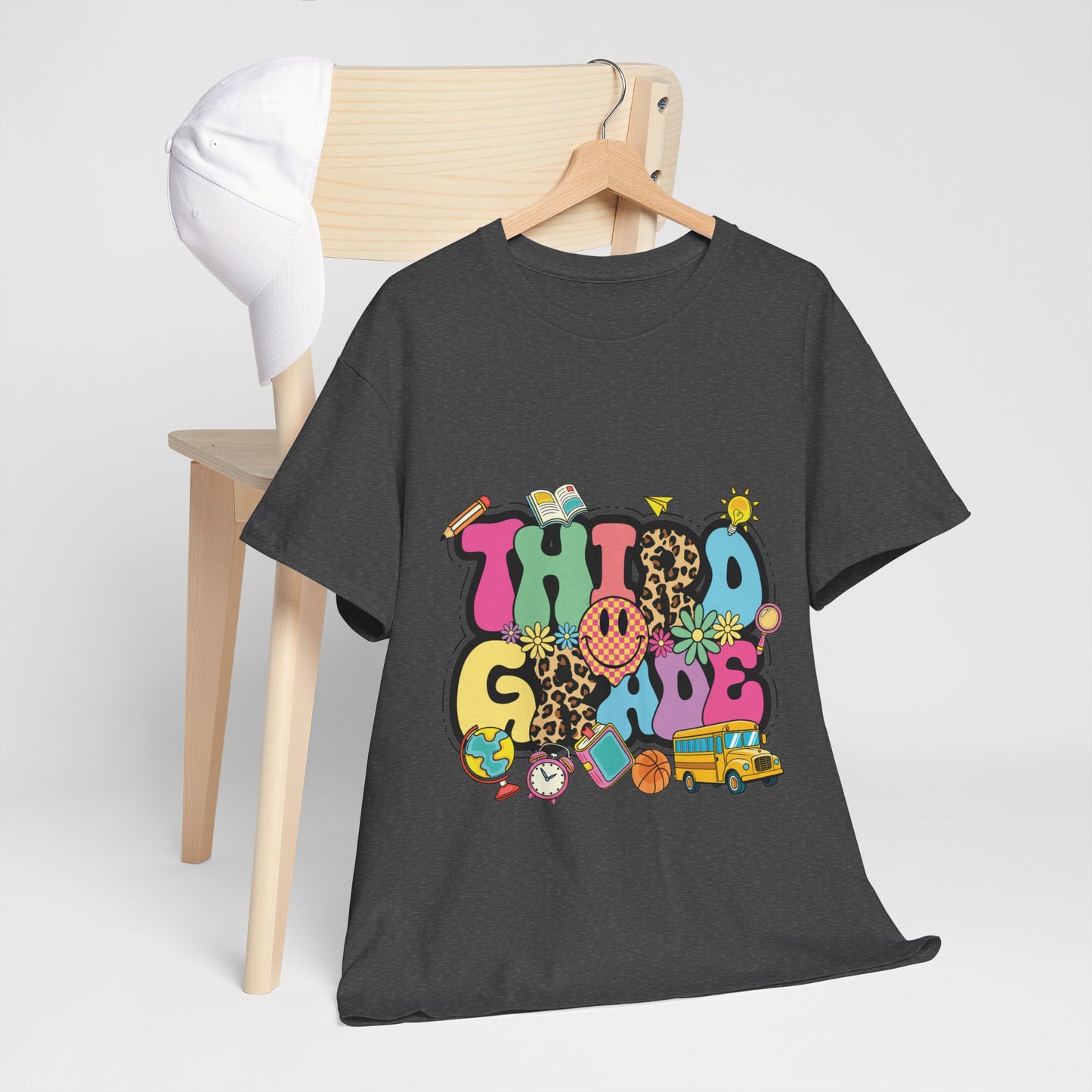 Third Grade Unisex Heavy Cotton Tee