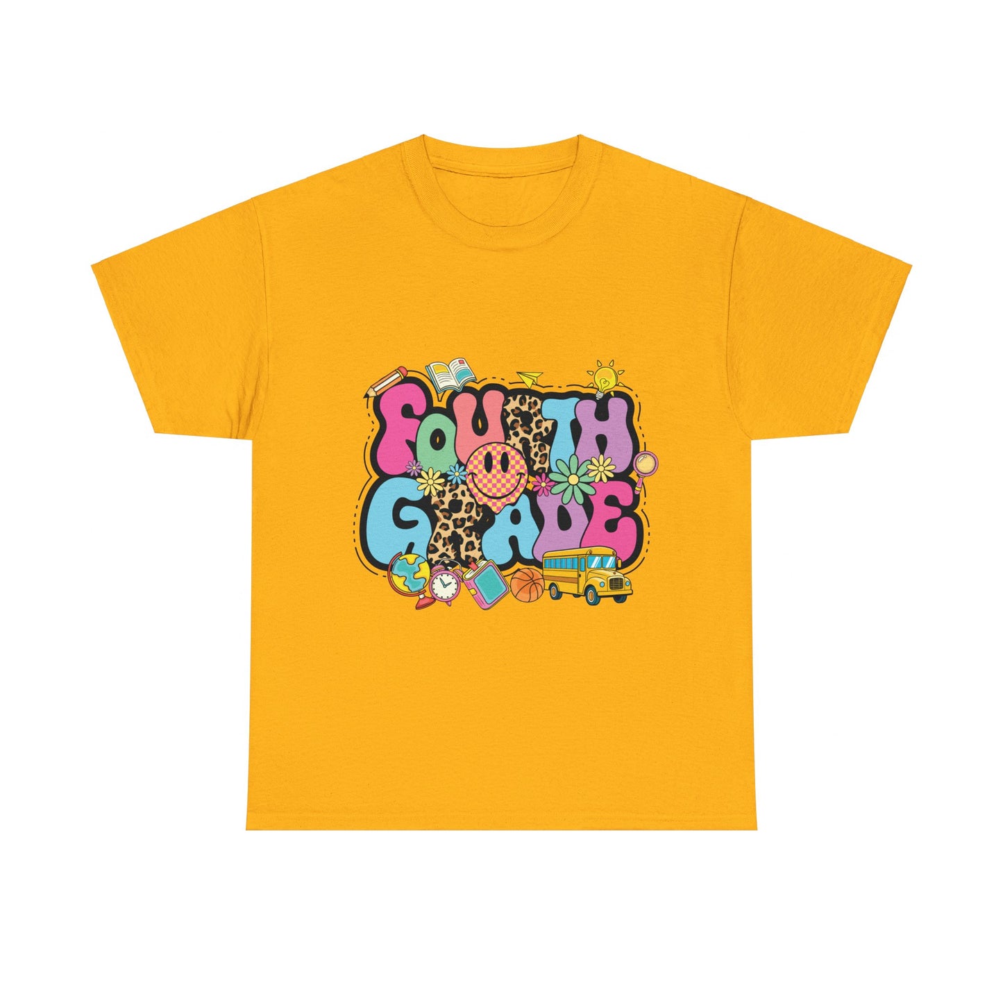 Fourth Grade Unisex Heavy Cotton Tee