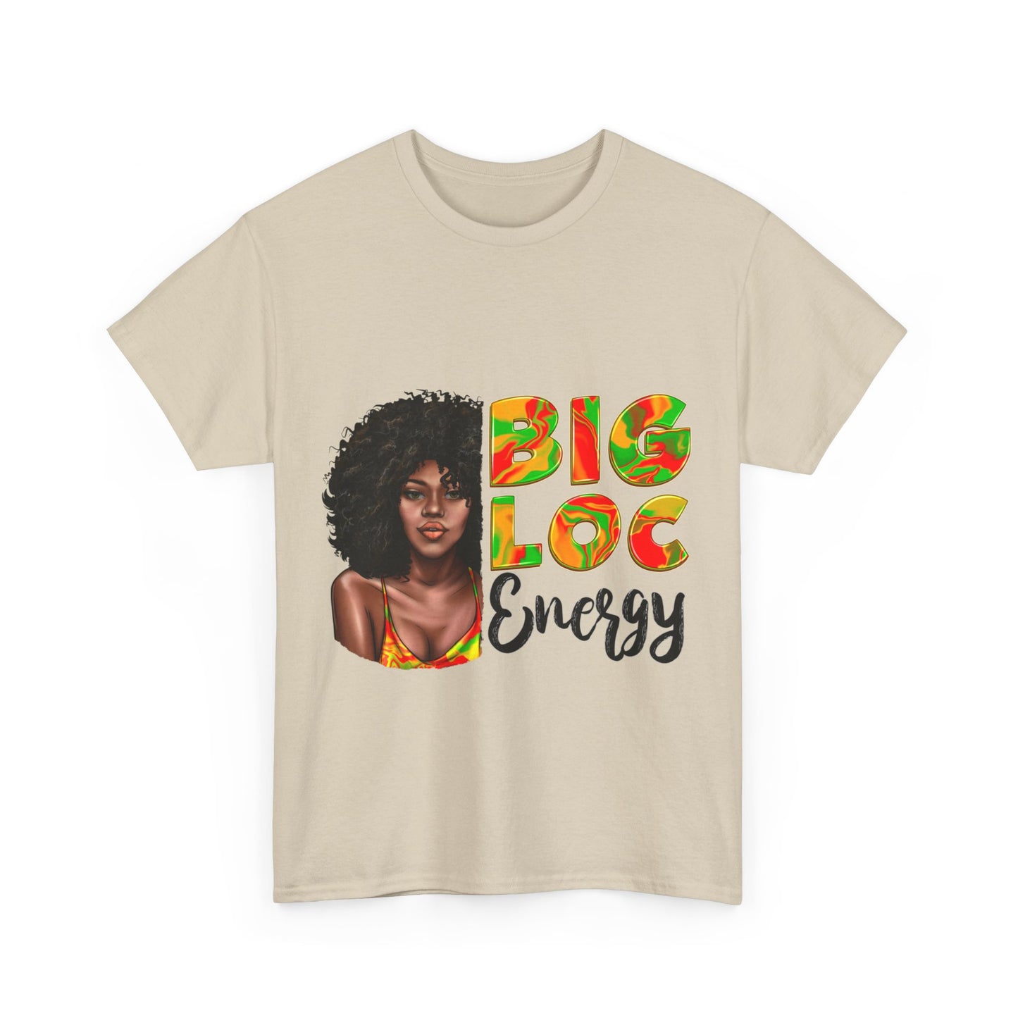 Big Loc Energy Unisex Heavy Cotton Tee