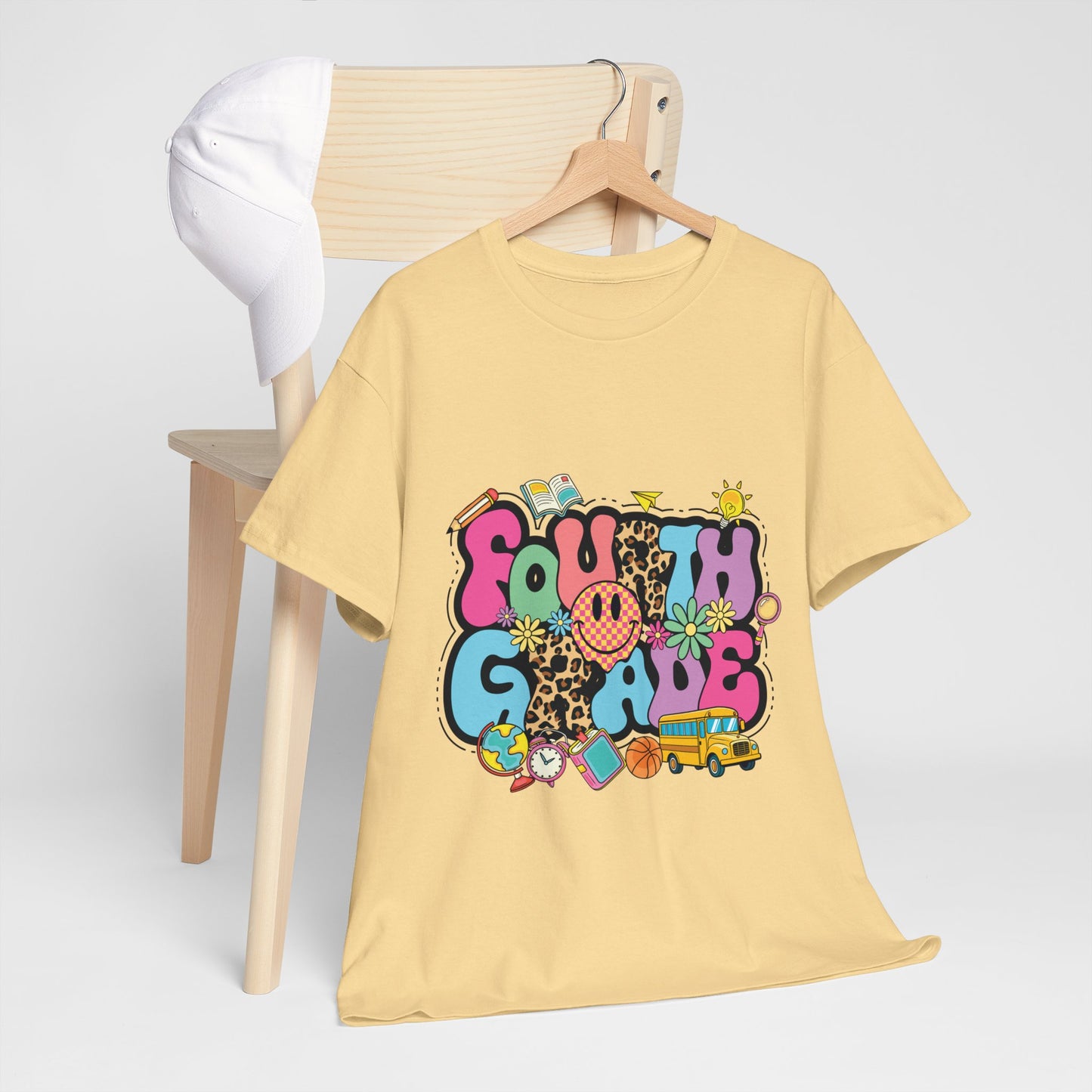 Fourth Grade Unisex Heavy Cotton Tee