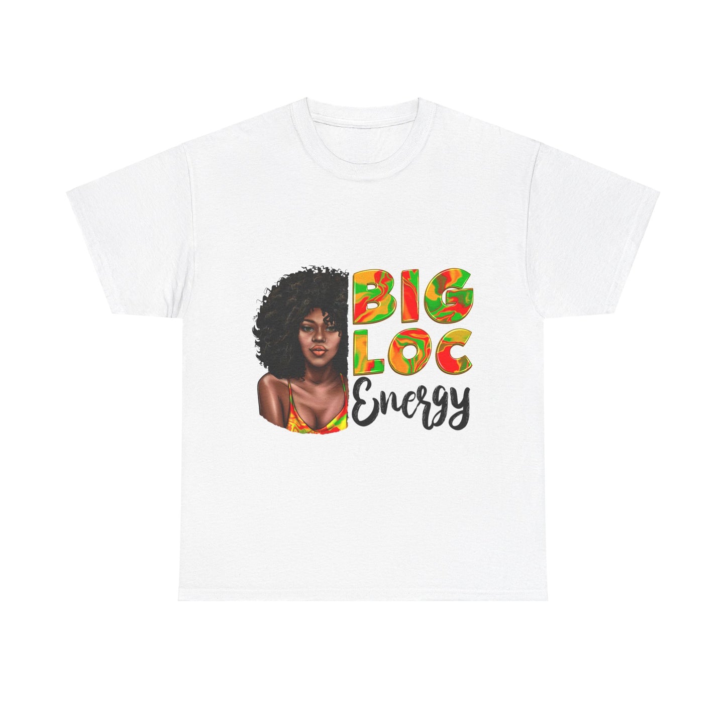 Big Loc Energy Unisex Heavy Cotton Tee