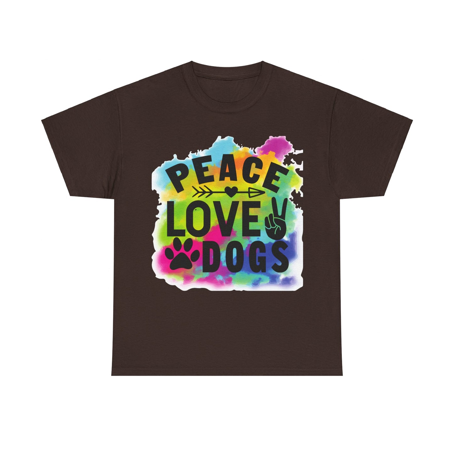 Peace Love Dogs Unisex Heavy Cotton Tee