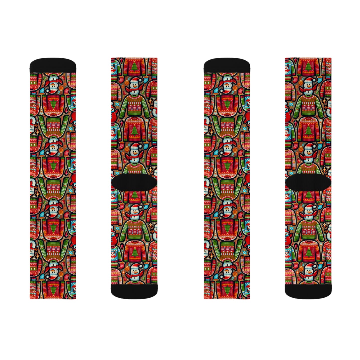 Ugly Sweater Collection 1 Sublimation Socks