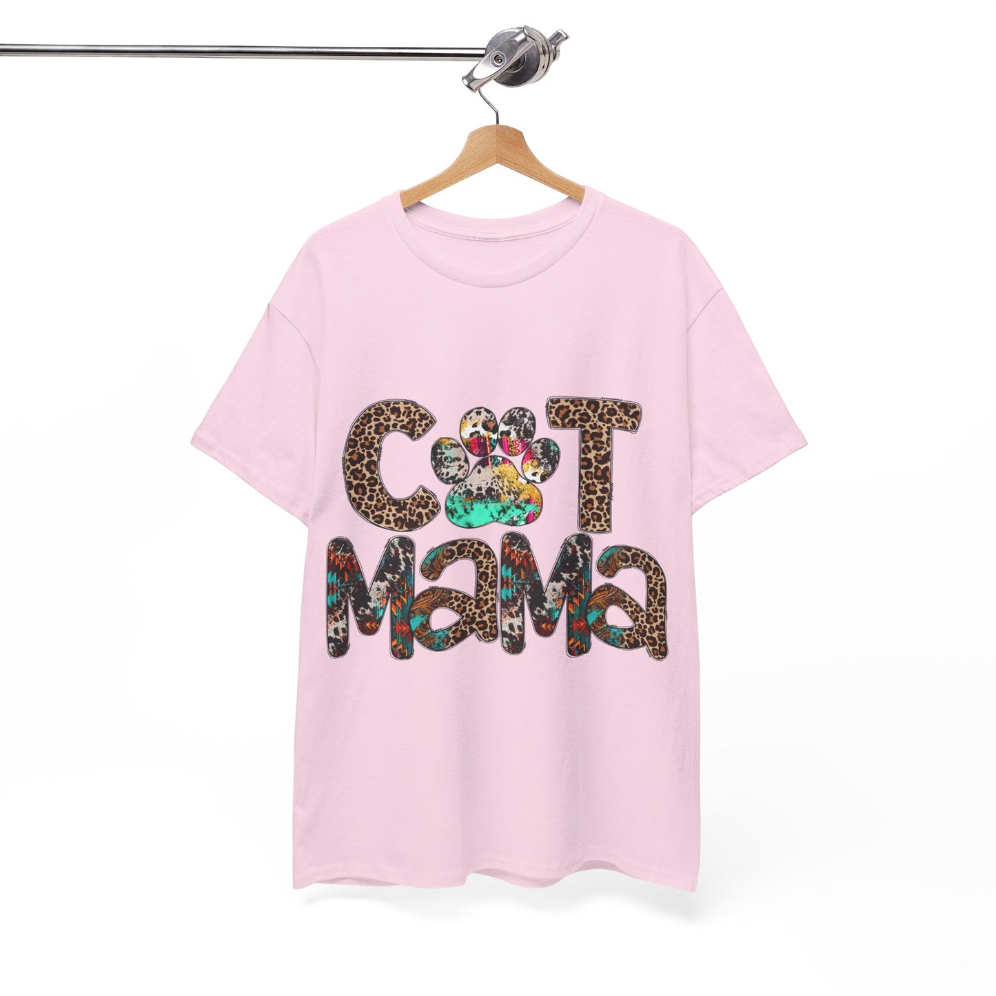 Cat Mama2 Unisex Heavy Cotton Tee