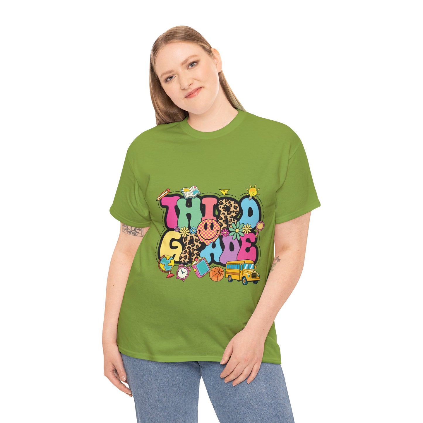 Third Grade Unisex Heavy Cotton Tee