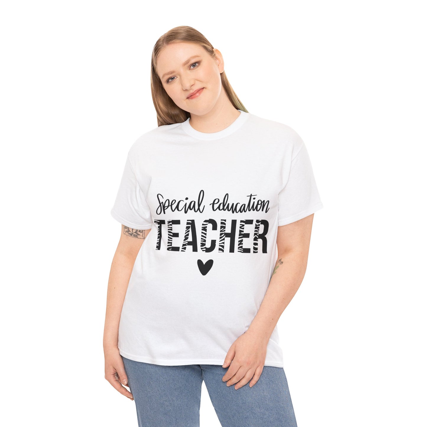 Special Education Teacher Unisex Heavy Cotton Tee