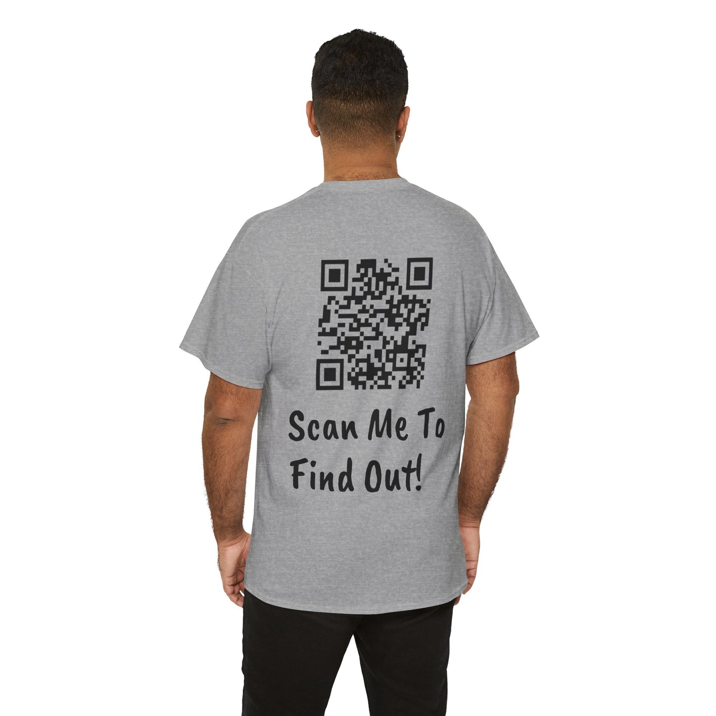 QR Code Unisex Heavy Cotton Tee