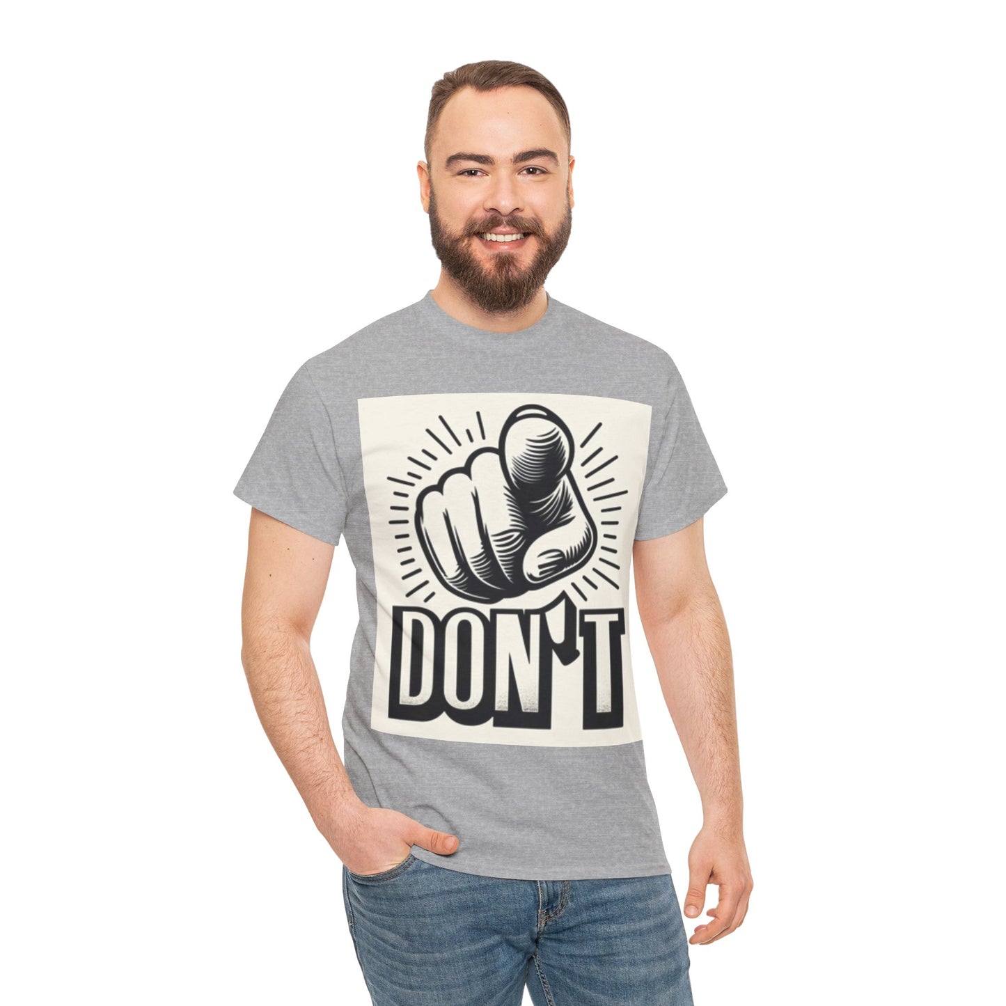 Don't Finger Unisex Heavy Cotton Tee