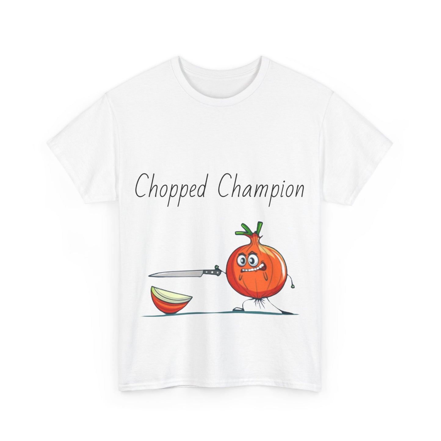 Chopped Champion Unisex Heavy Cotton Tee