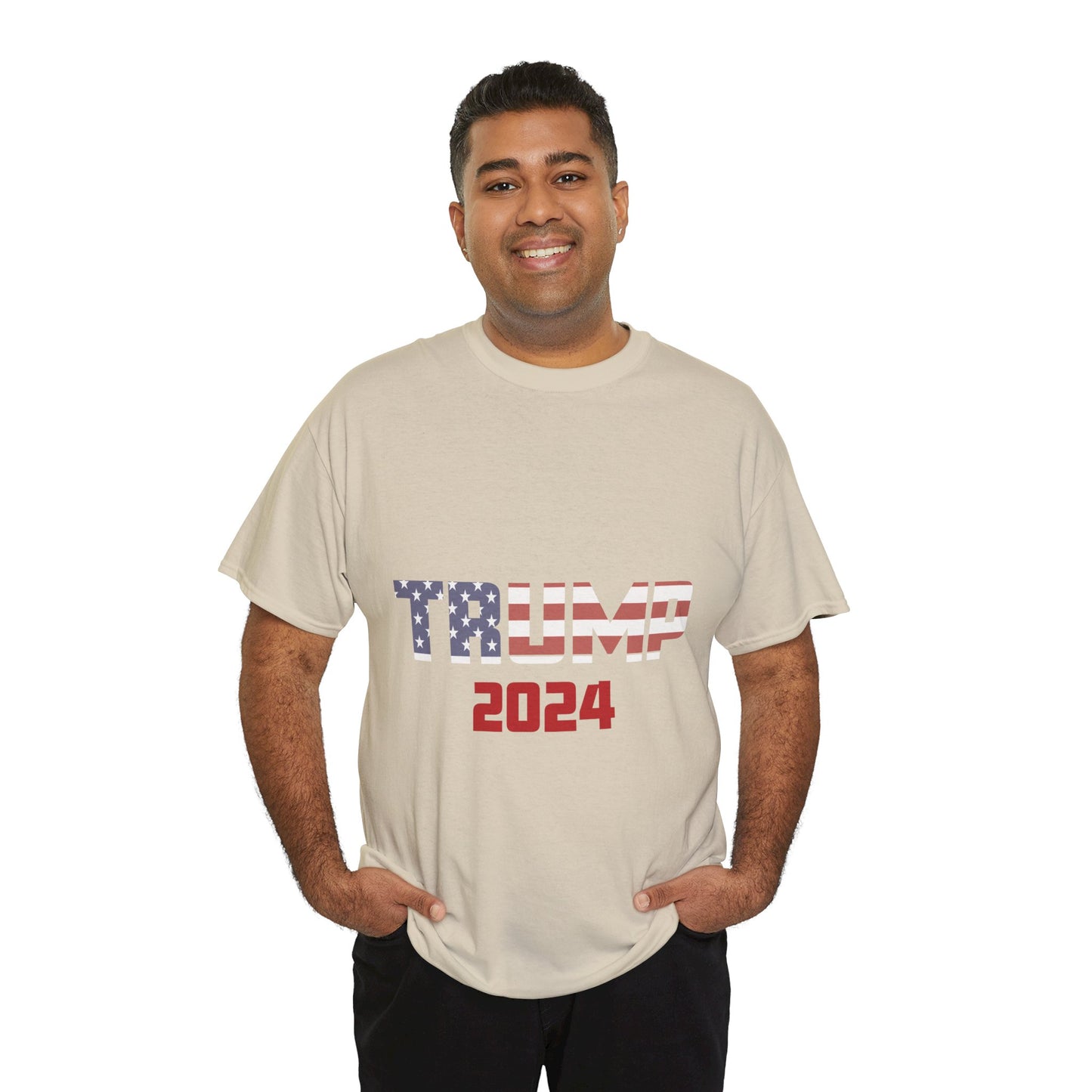 Trump 2024 B Unisex Heavy Cotton Tee