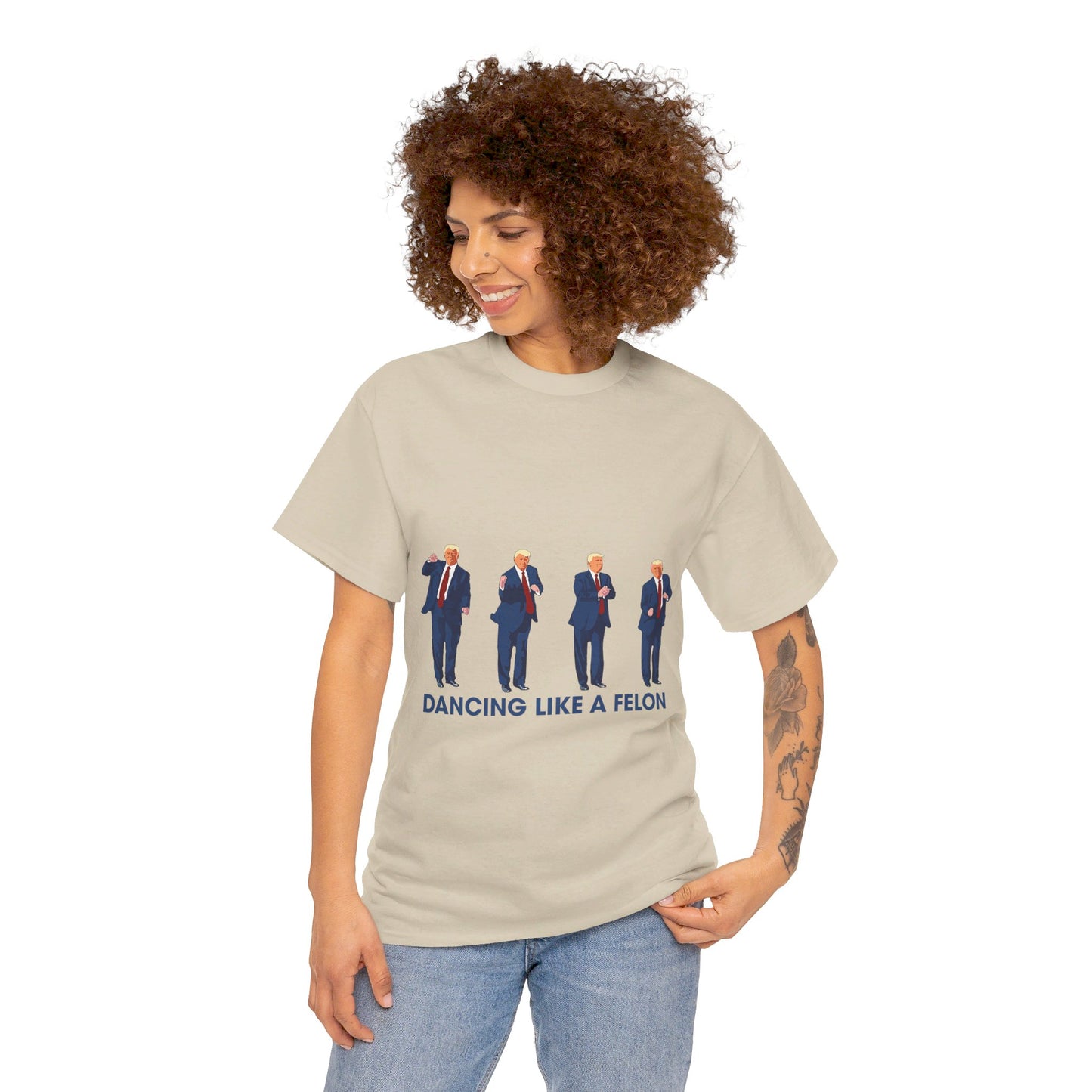 Dancing Like A Felon Unisex Heavy Cotton Tee