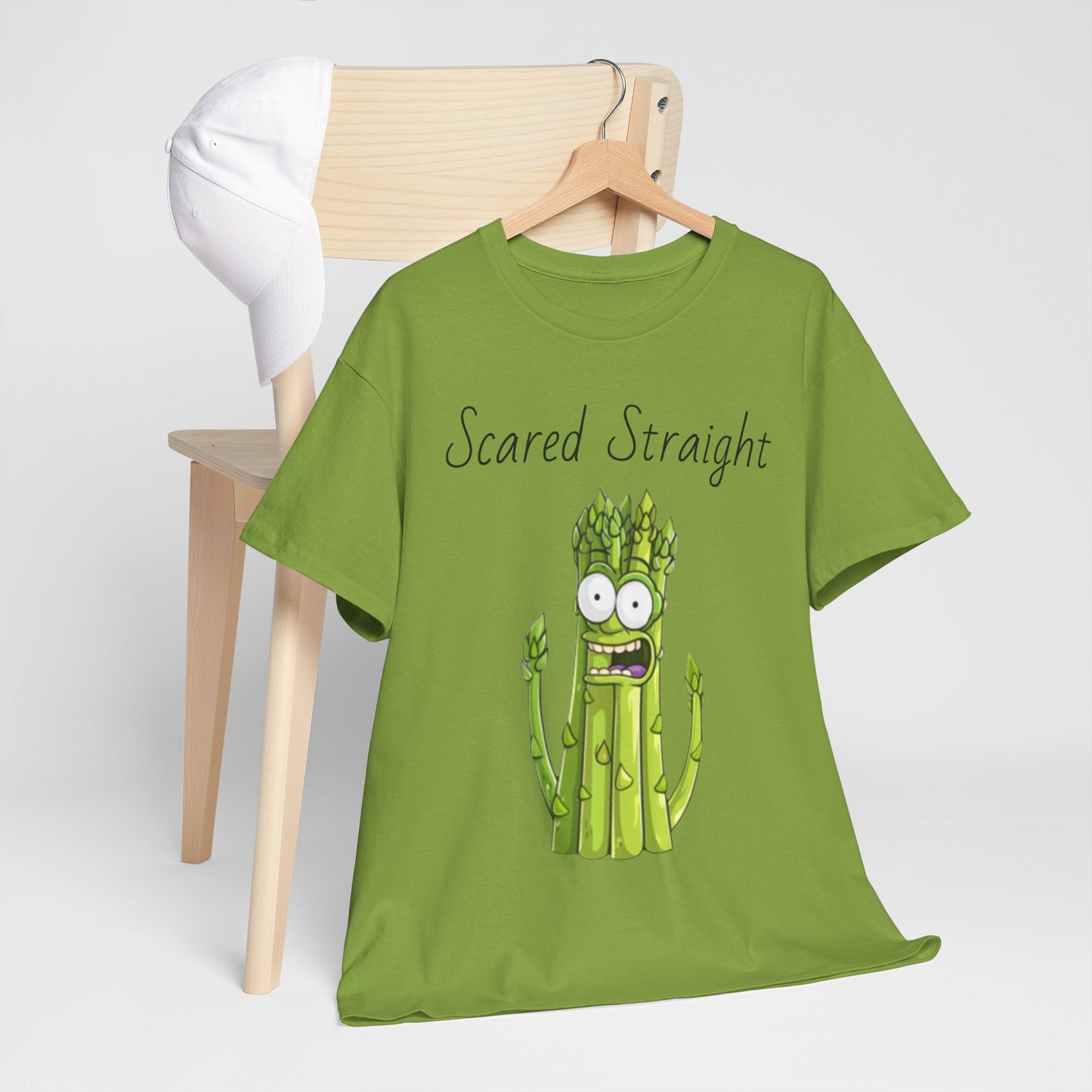 Scared Straight Unisex Heavy Cotton Tee