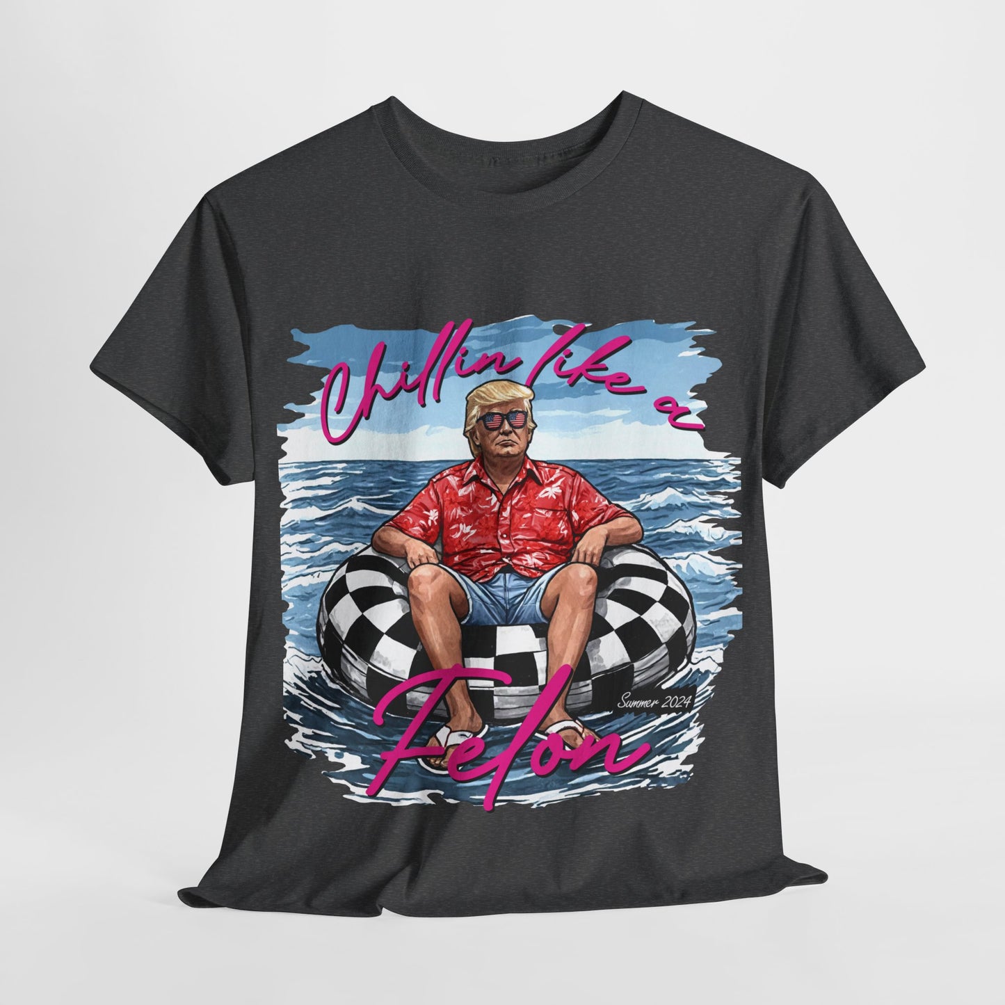 Trump Chillin' Unisex Heavy Cotton Tee