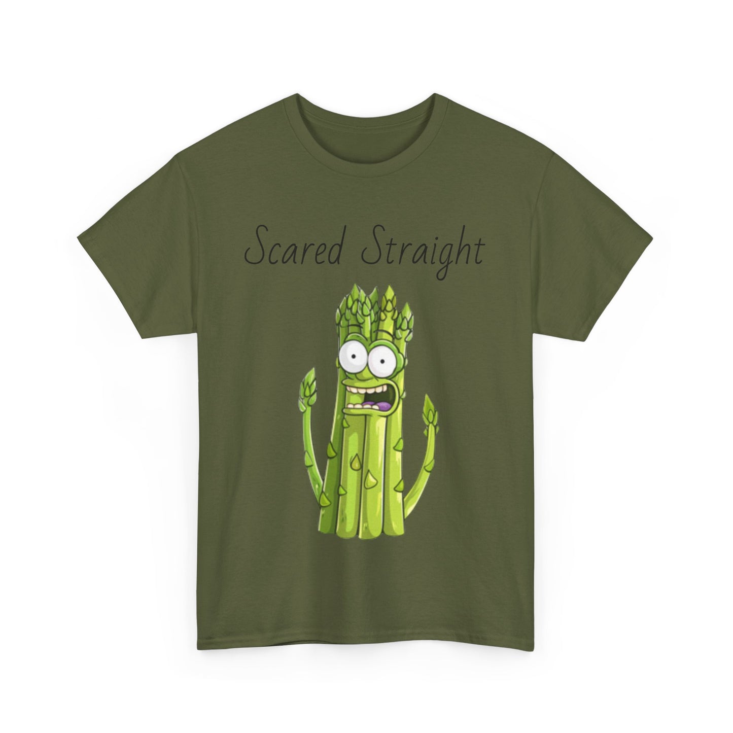 Scared Straight Unisex Heavy Cotton Tee