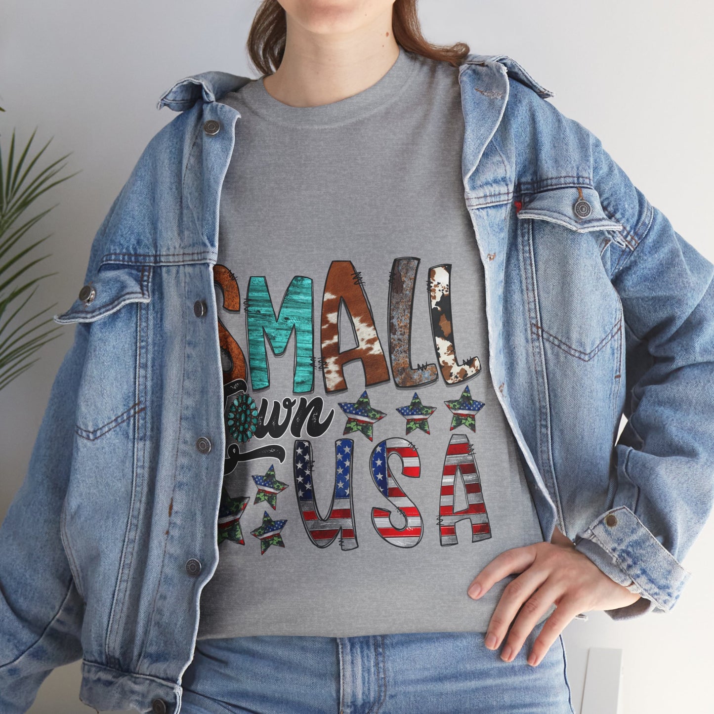 Small Town USA Unisex Heavy Cotton Tee