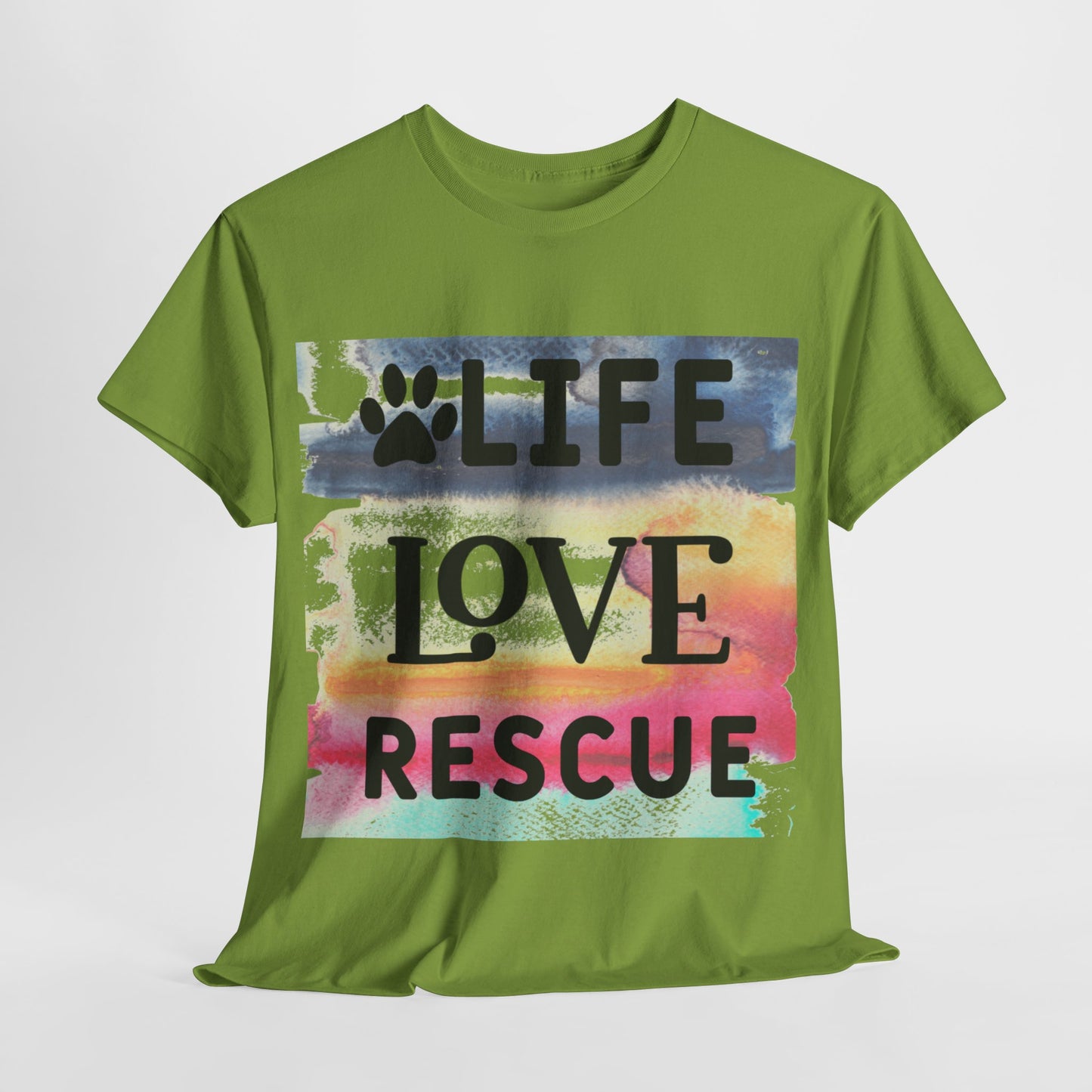 Life Love Rescue Unisex Heavy Cotton Tee