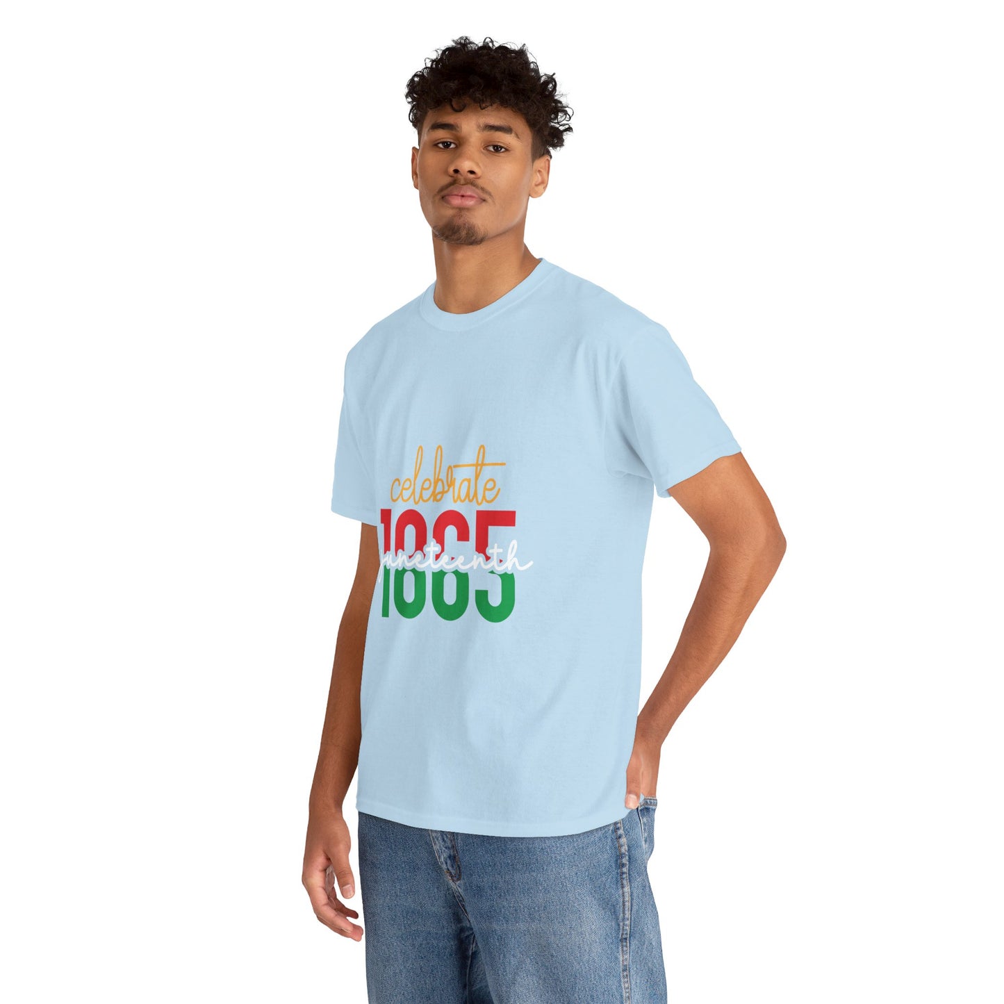 Celebrate Juneteenth Unisex Heavy Cotton Tee