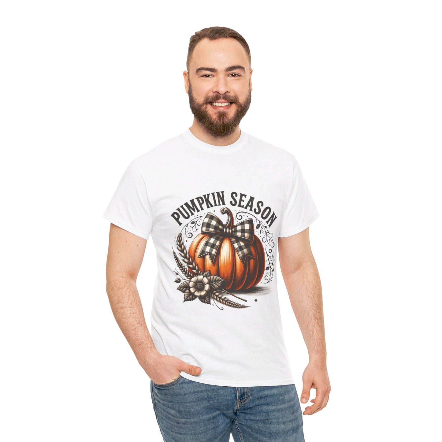 Pumpkin Season Unisex Heavy Cotton Tee