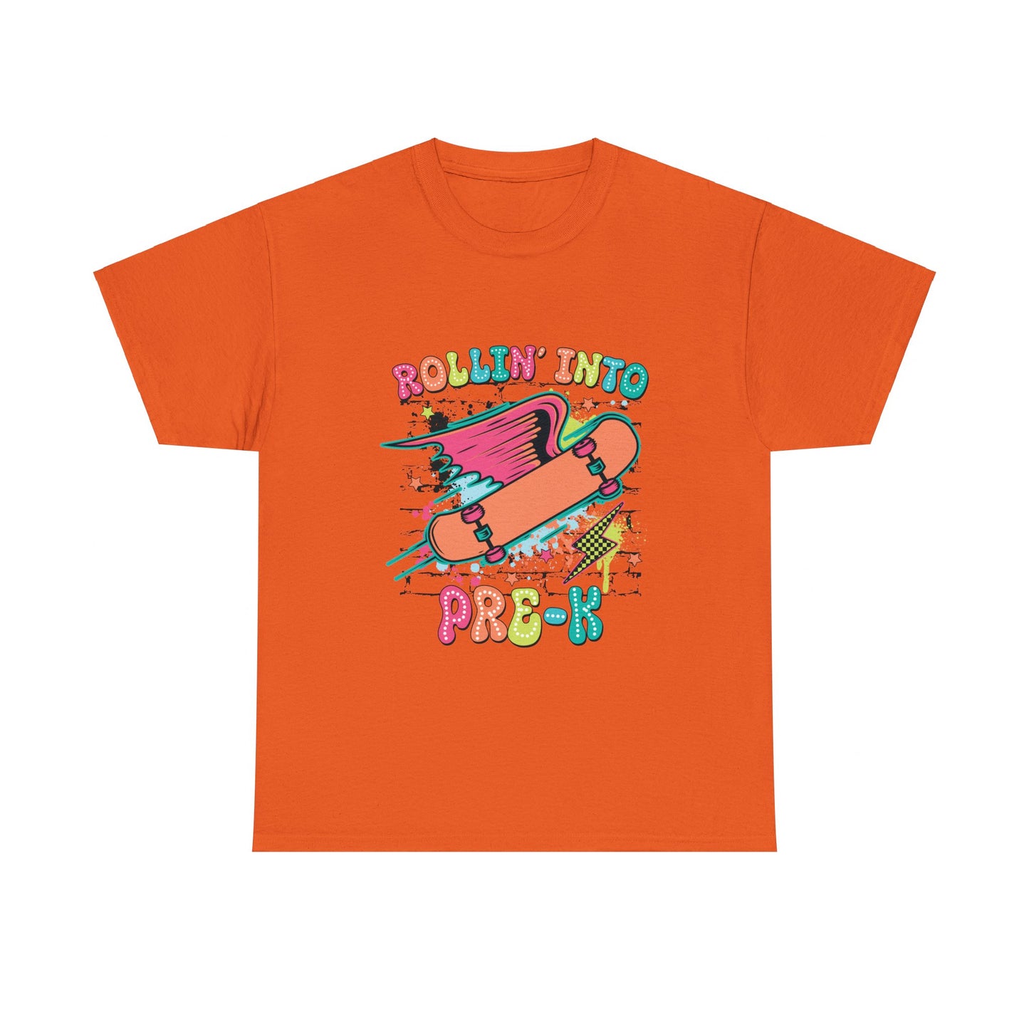 Rockin Into Pre K Unisex Heavy Cotton Tee