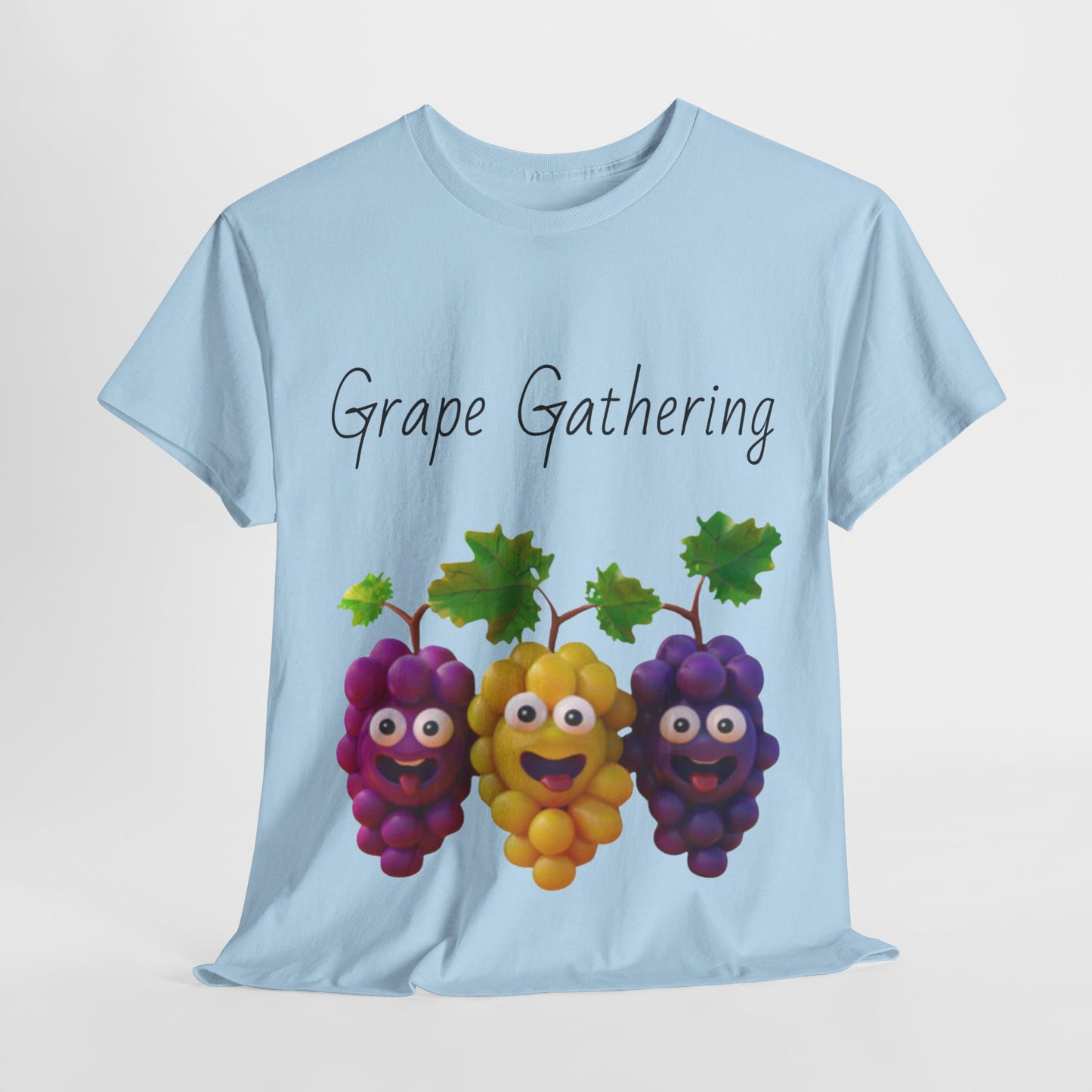 Grape Gathering Unisex Heavy Cotton Tee