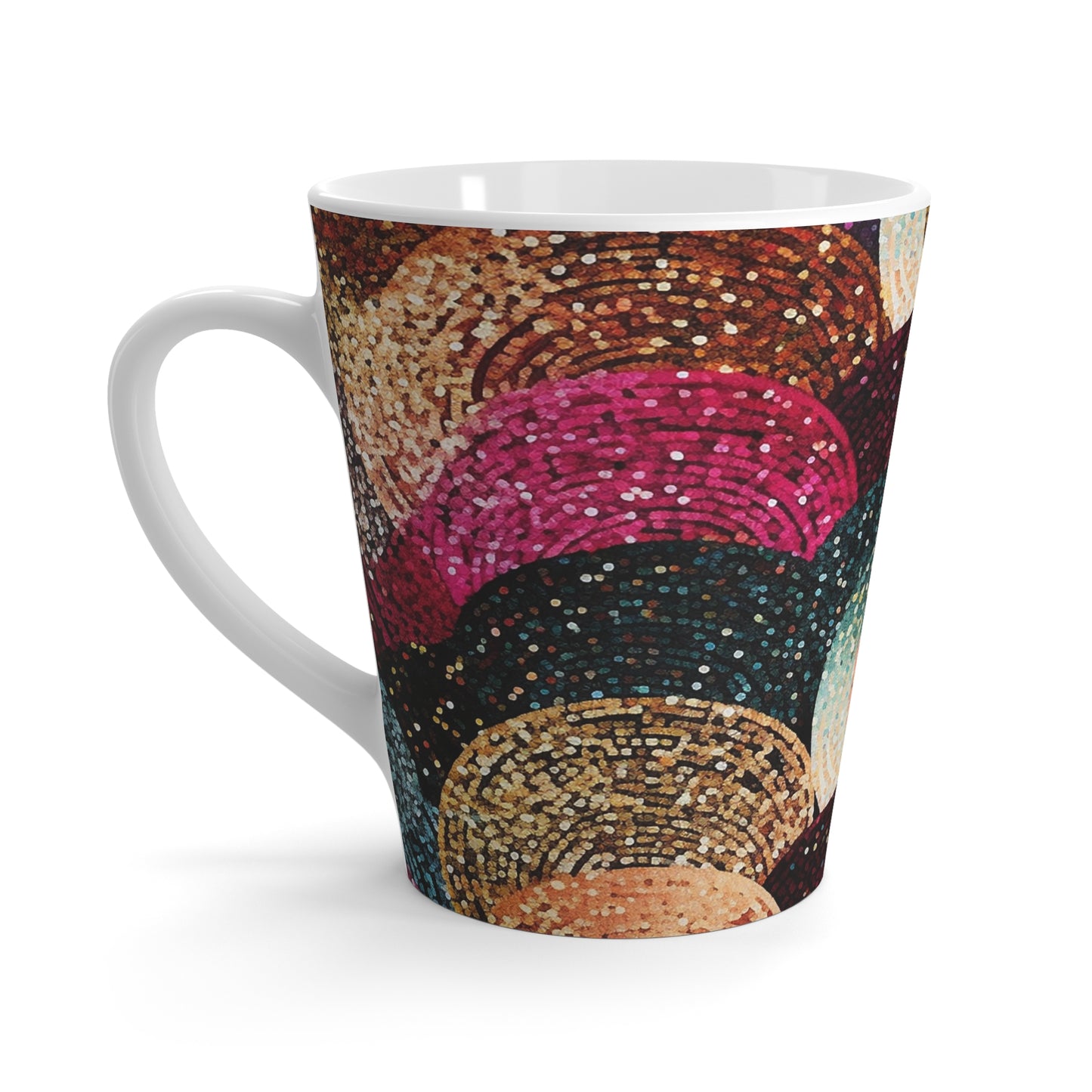 Glitter 1 Latte Mug