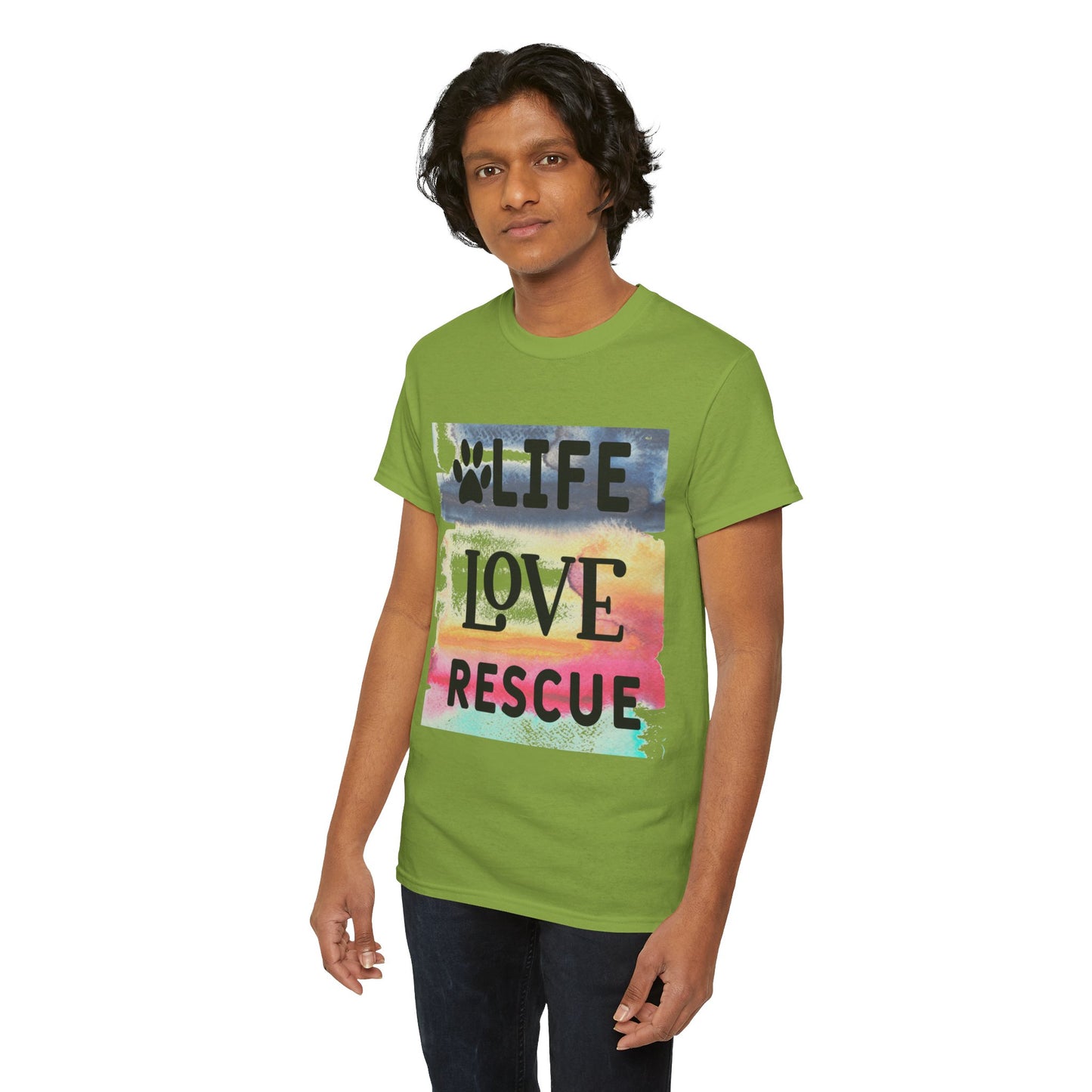 Life Love Rescue Unisex Heavy Cotton Tee