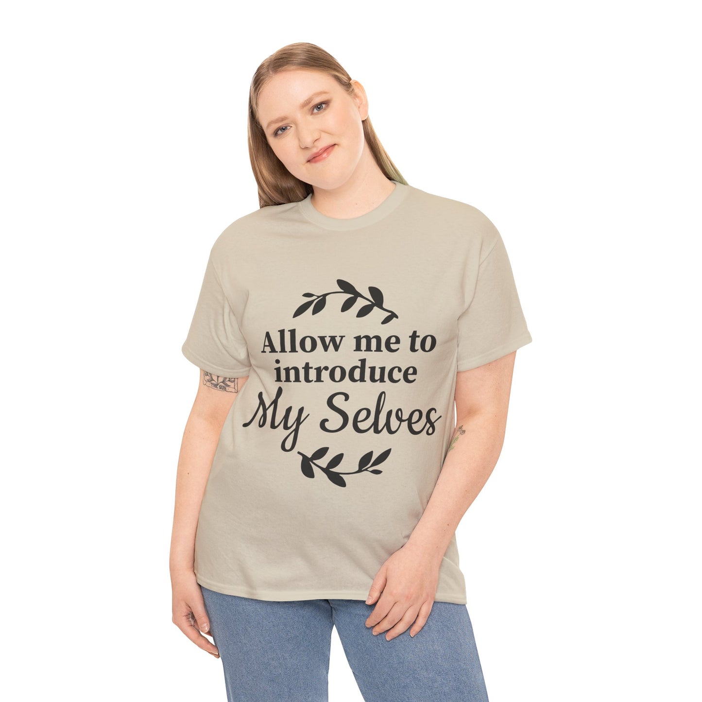 Allow Me To Introduce My Selves Unisex Heavy Cotton Tee