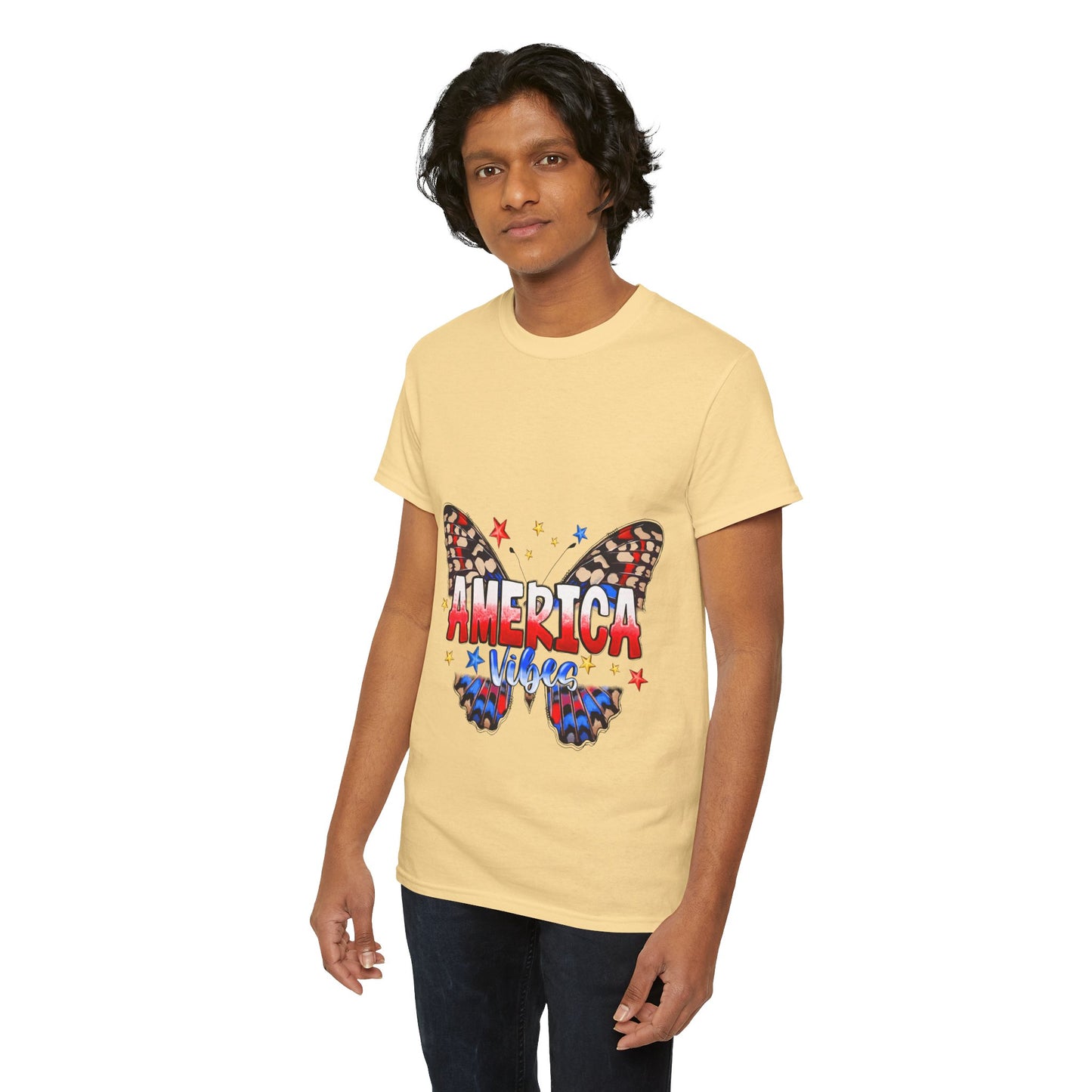 America Vibes Unisex Heavy Cotton Tee