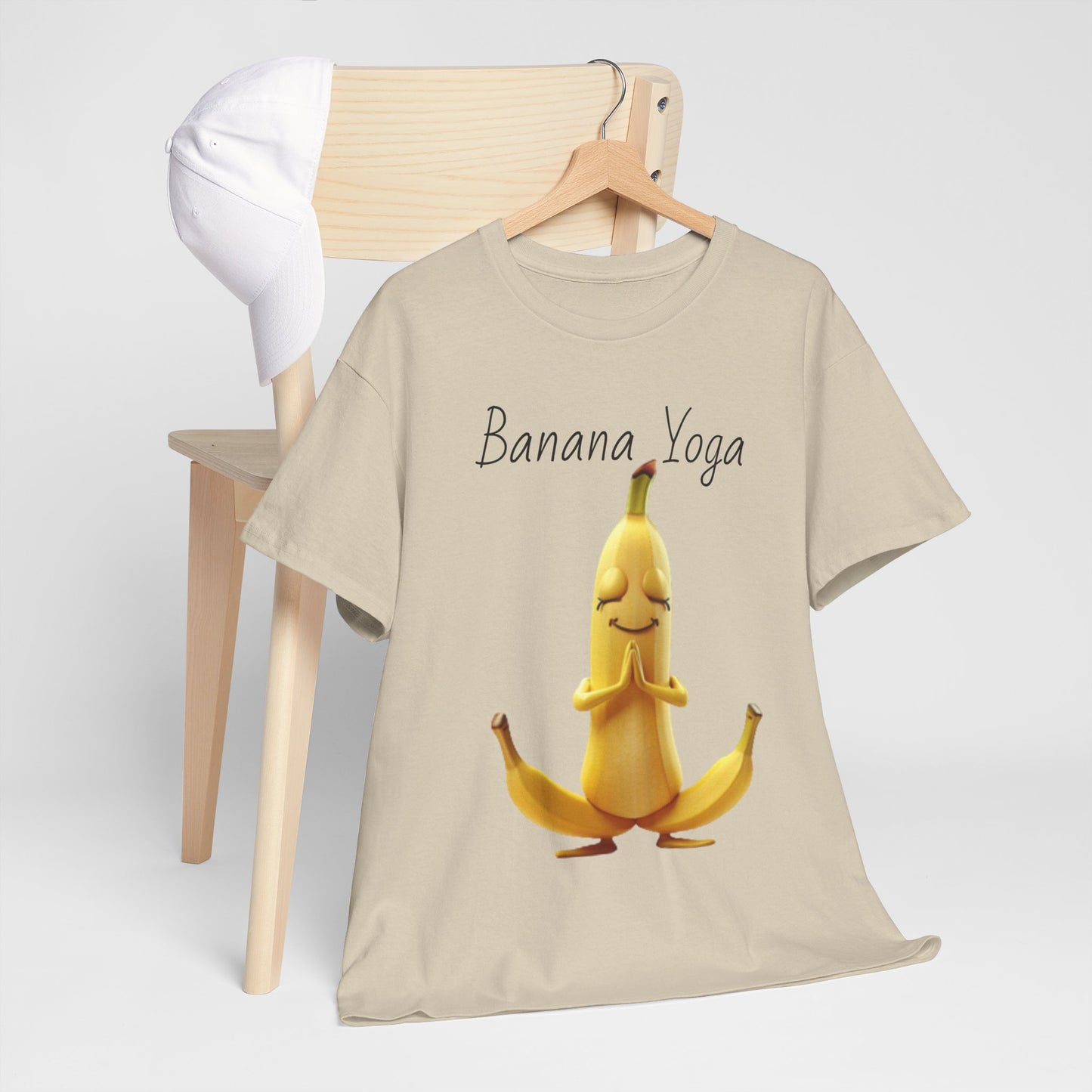 Banana Yoga Unisex Heavy Cotton Tee