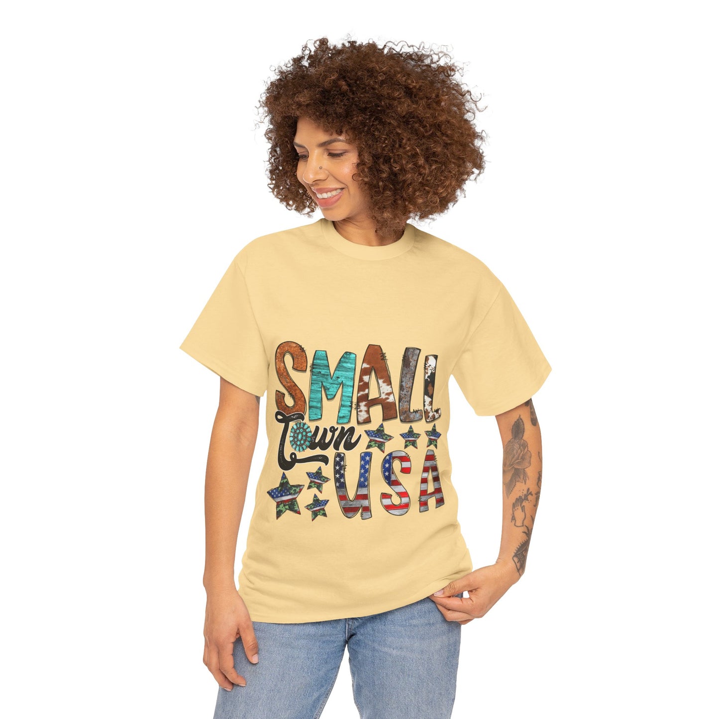 Small Town USA Unisex Heavy Cotton Tee