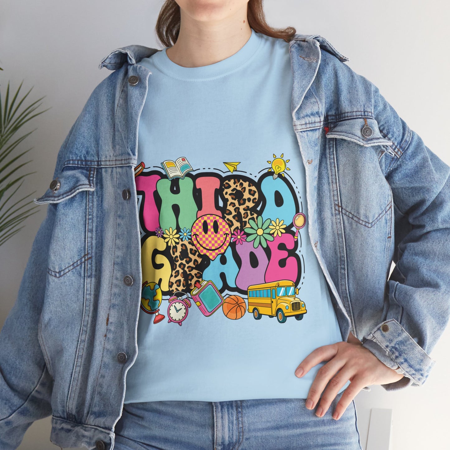 Third Grade Unisex Heavy Cotton Tee