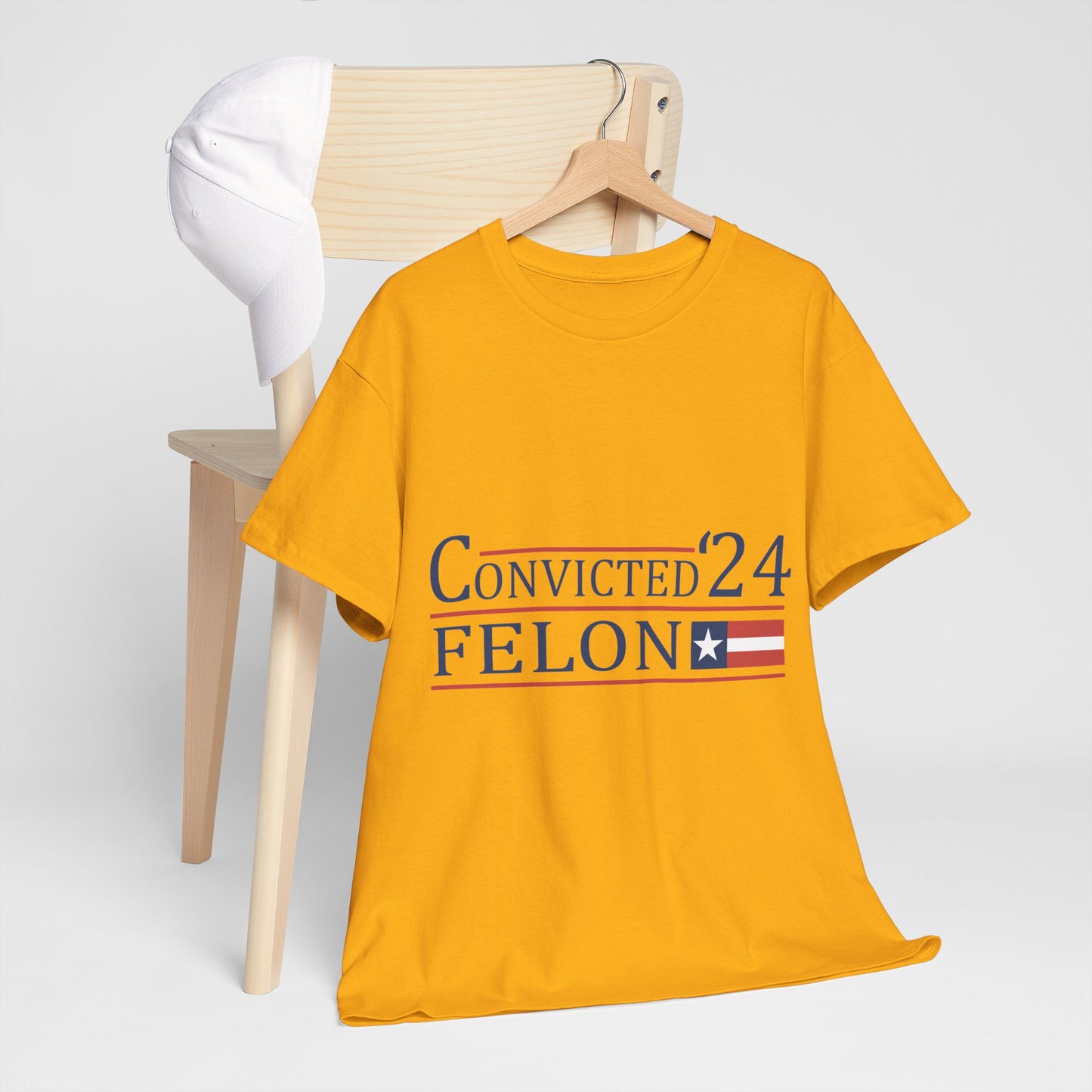 Convicted Felon Unisex Heavy Cotton Tee