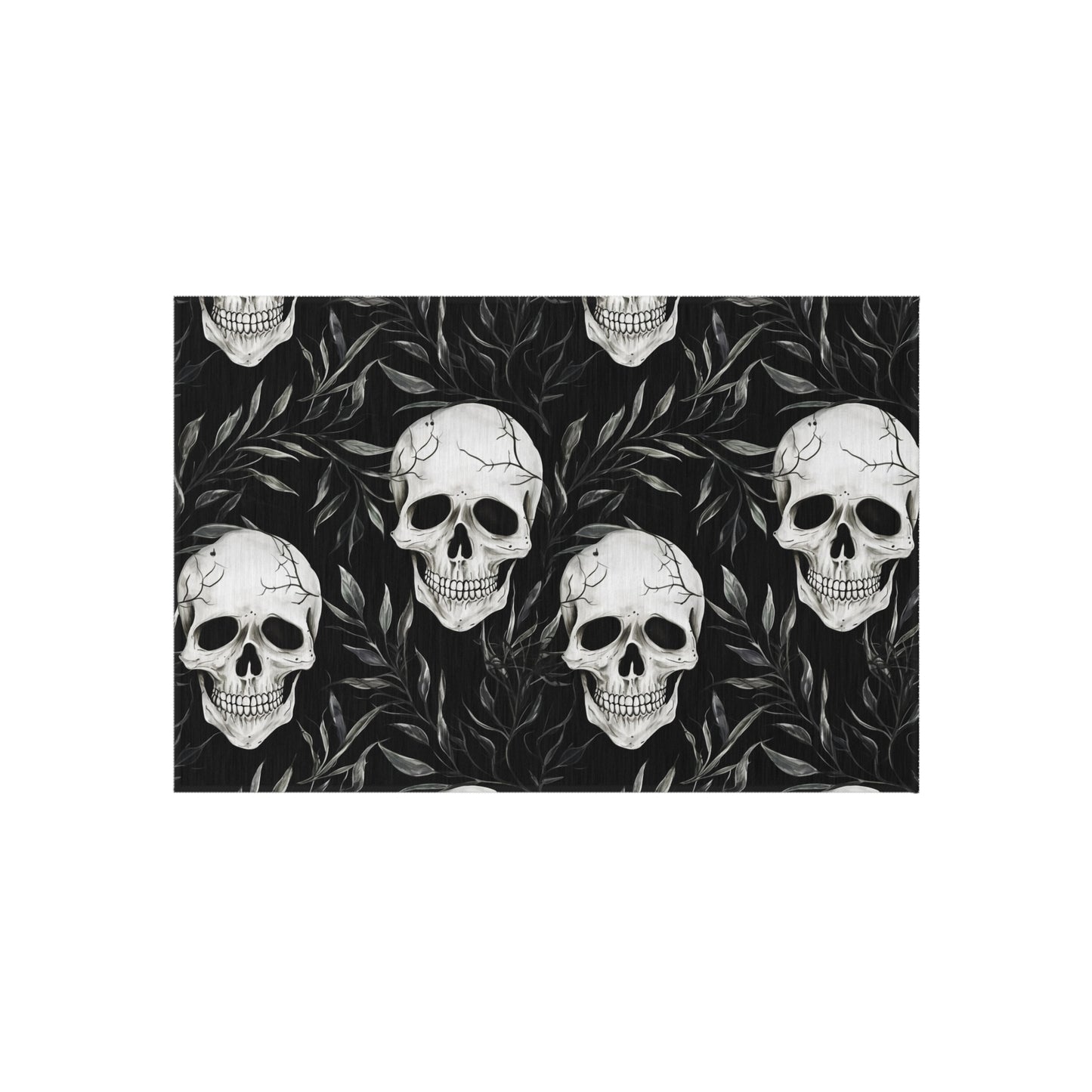 Halloween Skeleton Outdoor Rug